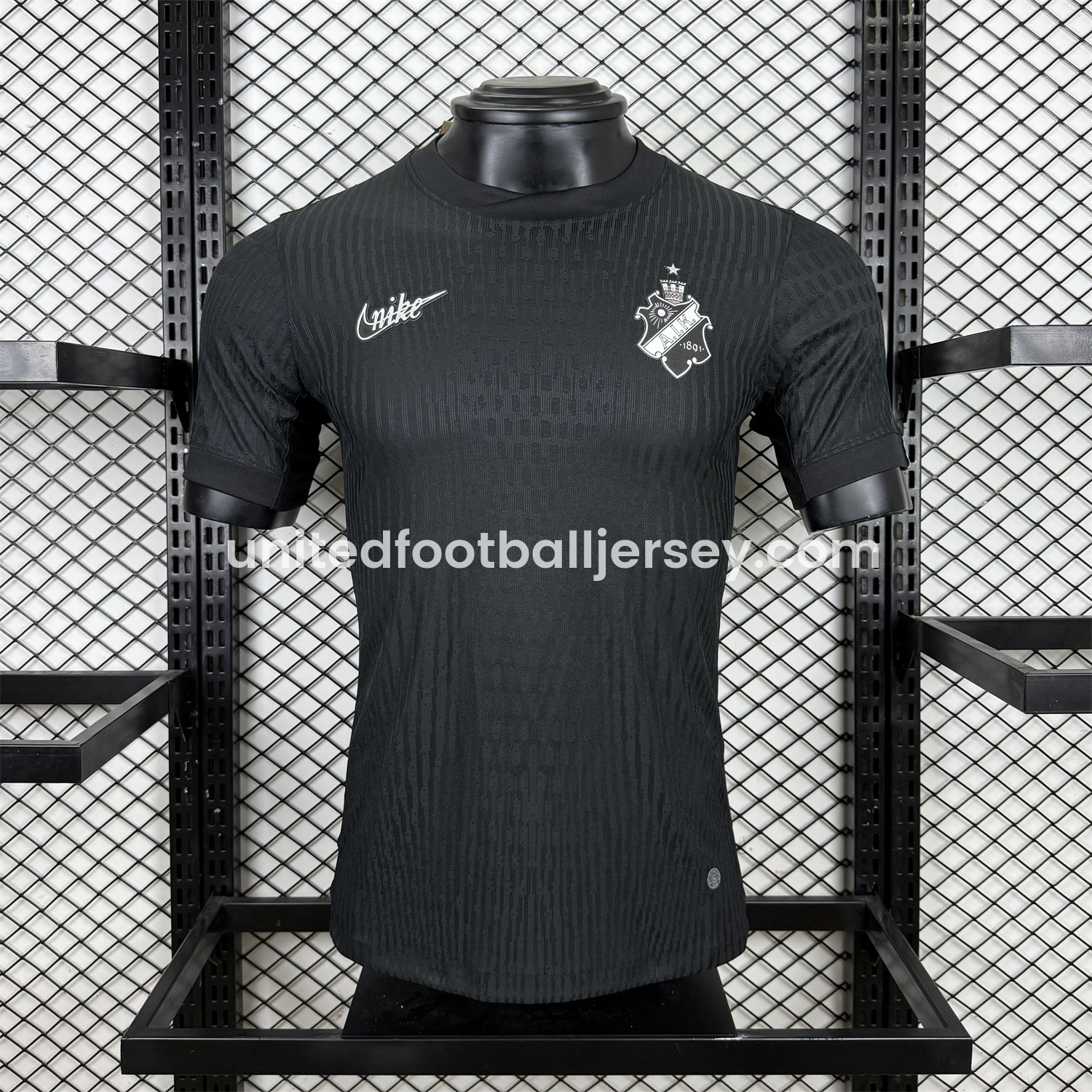 unitedfutballjersey-AIK Solna 25-26 Smokinglirare Unsponsored Edition Jersey - Player Version