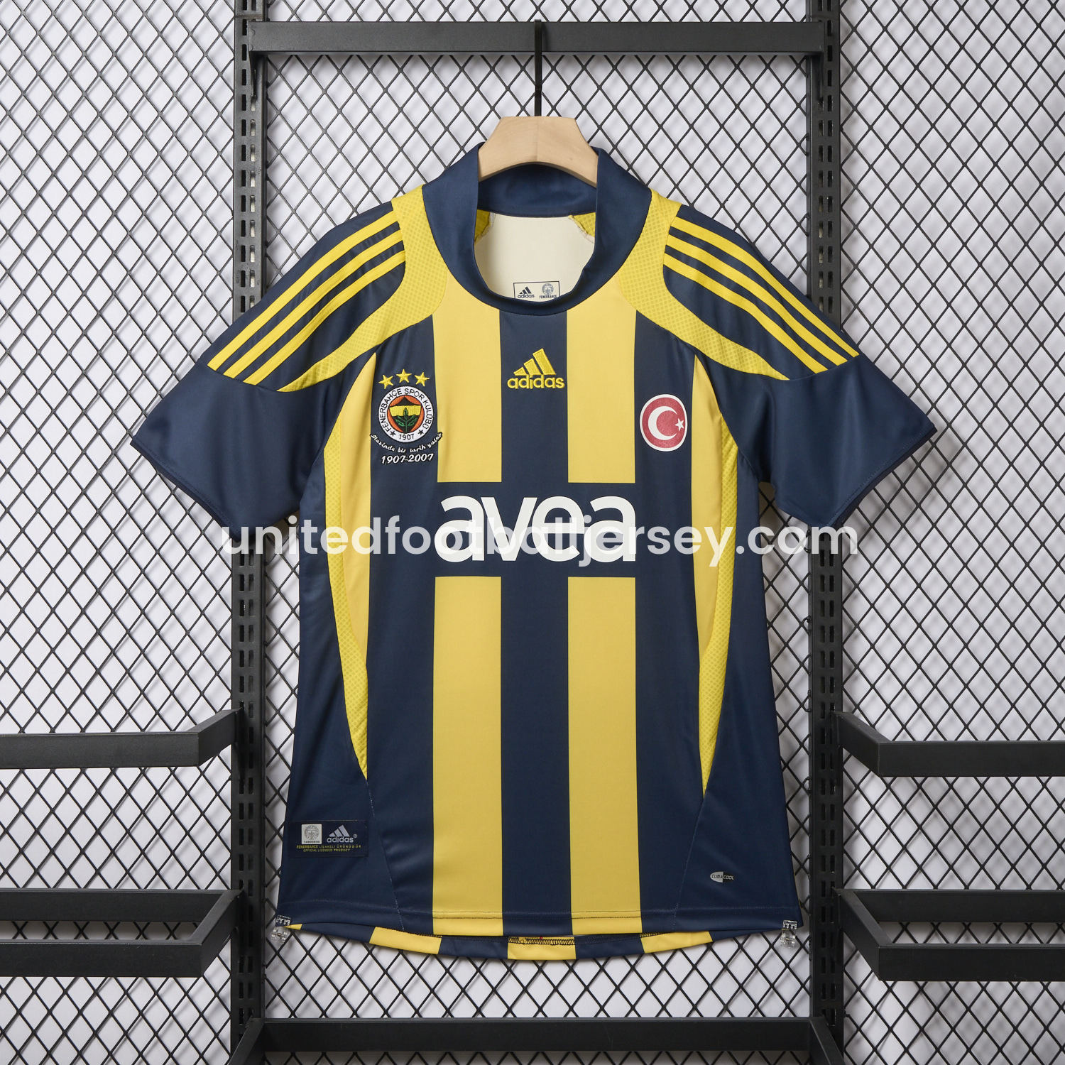 unitedfutballjersey-Retro Fenerbahce 2008-09 Home Jersey