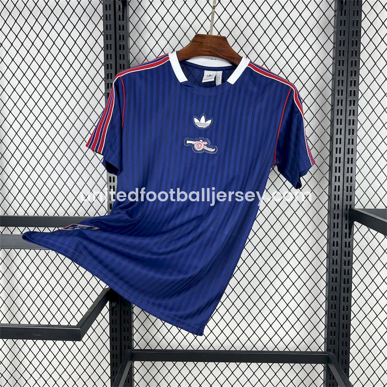 unitedfutballjersey-Arsenal 24-25 Blue Icon Retro Jersey - Fans Version