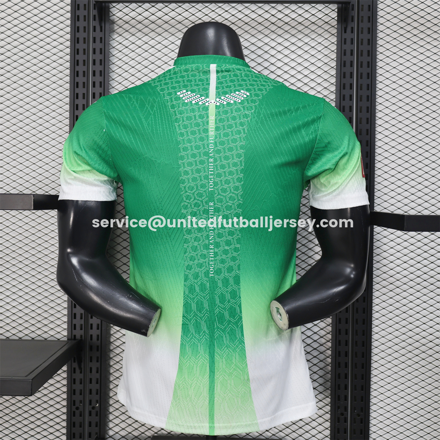 unitedfutballjersey-Ivory Coast 2026 Green And White Special Jersey - Player Version