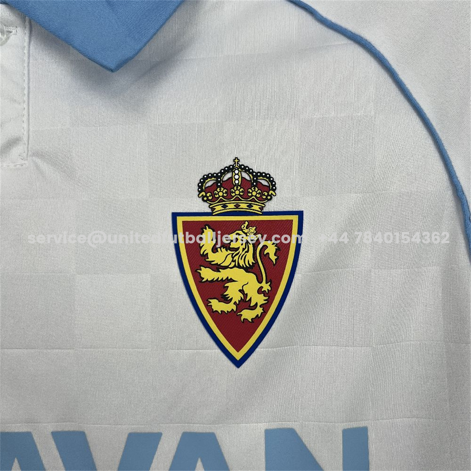 unitedfutballjersey-Real Zaragoza 25-26 Home Jersey - Fans Version