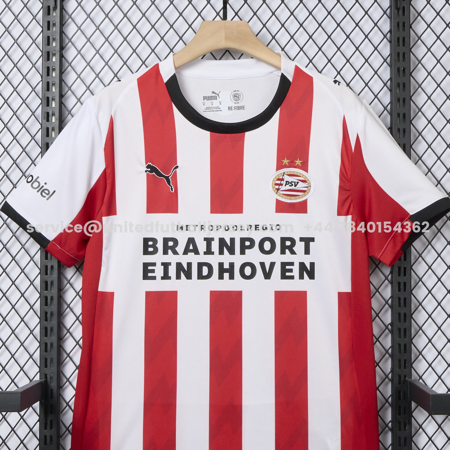 unitedfutballjersey-PSV Eindhoven 25-26 Home Jersey - Fans Version