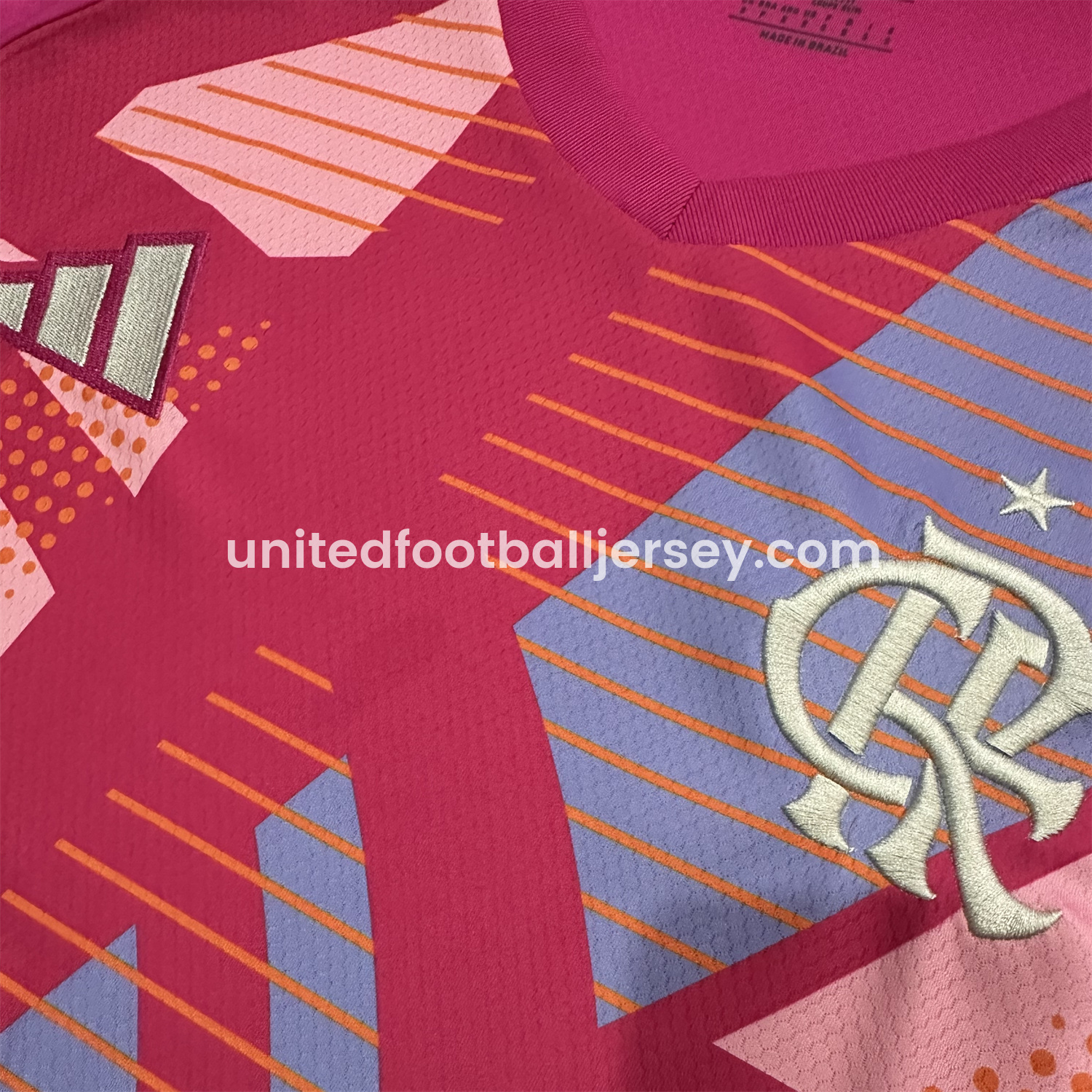 unitedfutballjersey-Flamengo 25-26 Pink Goalkeeper Jersey - Fans Version