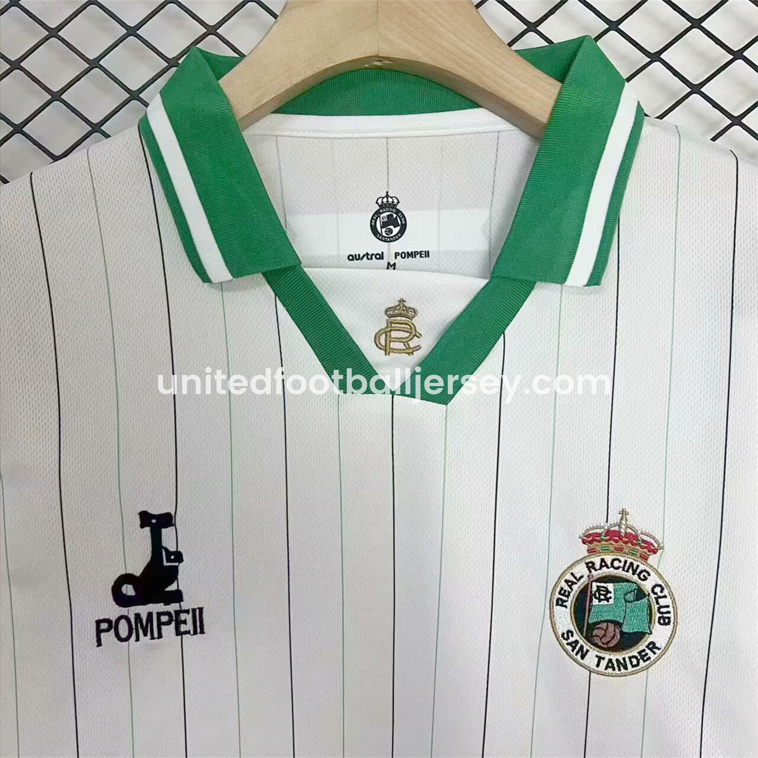 unitedfutballjersey-Racing de Santander 24-25 112th Anniversary Jersey - Fans Version