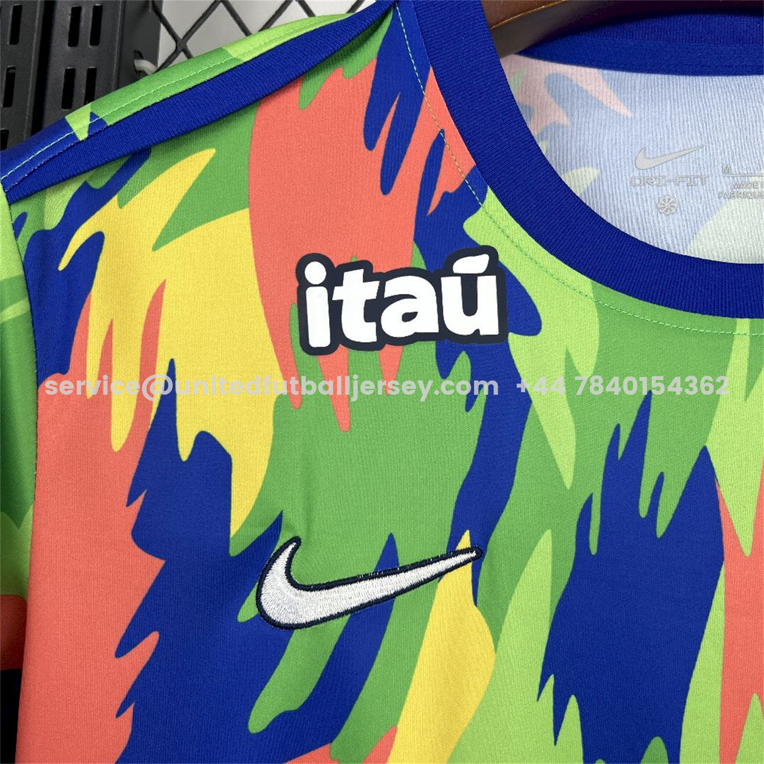 unitedfutballjersey-Brazil 25-26 Green Training Jersey - Fans Version