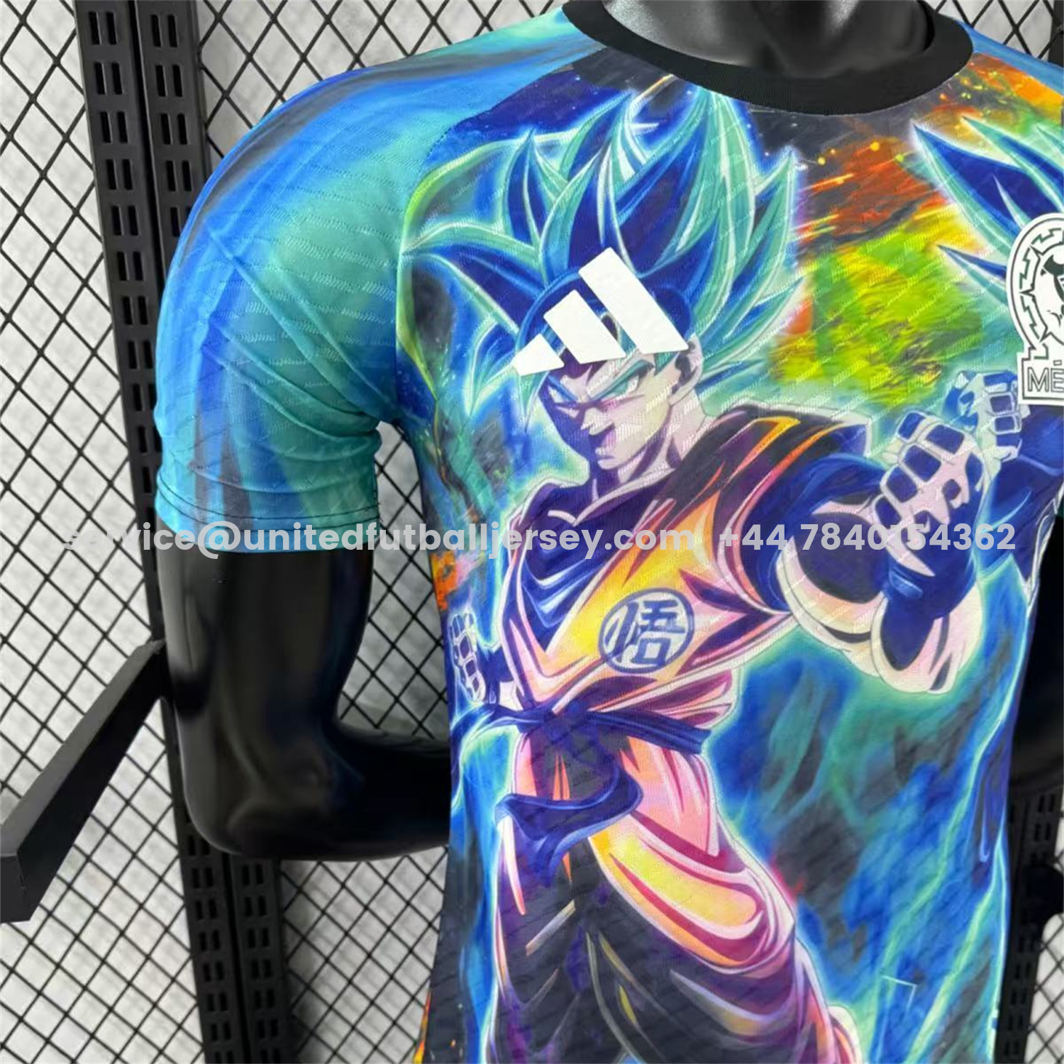 unitedfutballjersey-Mexico 25-26 Dragon Ball Goku And Bejita Special Jersey - Player Version