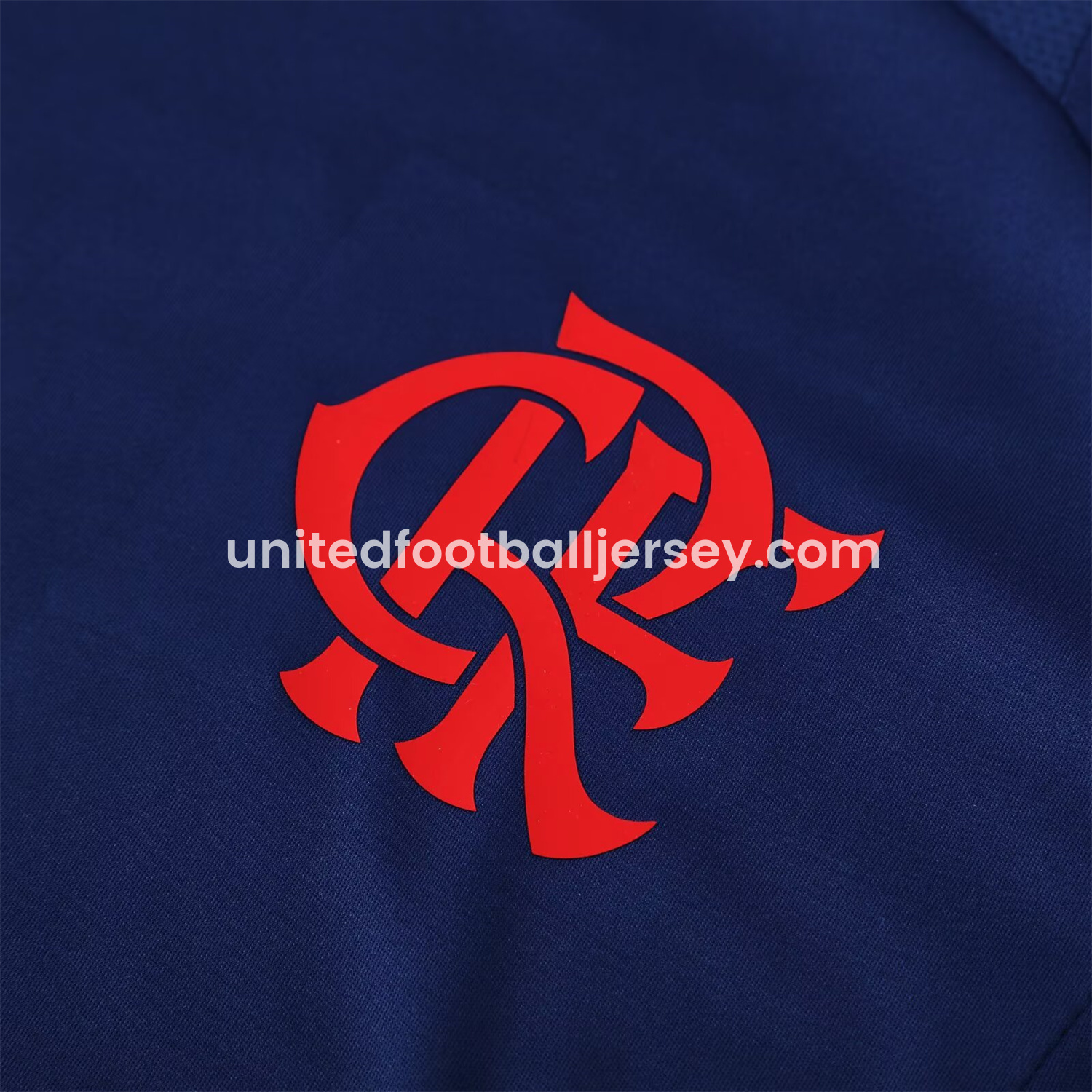 unitedfutballjersey-Flamengo 25-26 Short-Sleeve Kids Training Set - Royal Blue With Royal Blue