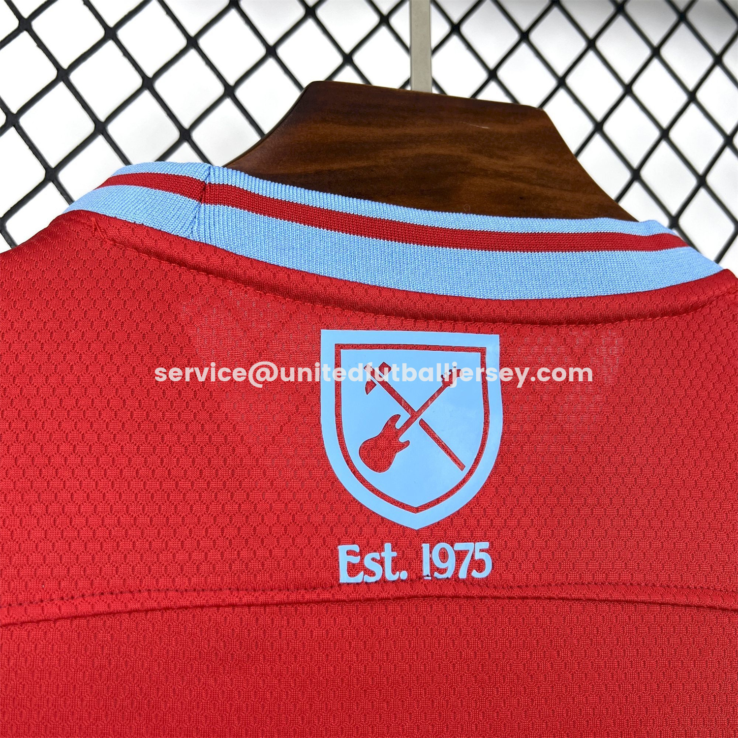 unitedfutballjersey-West Ham United 25-26 x Iron Maiden 50th Anniversary Jersey - Fans Version