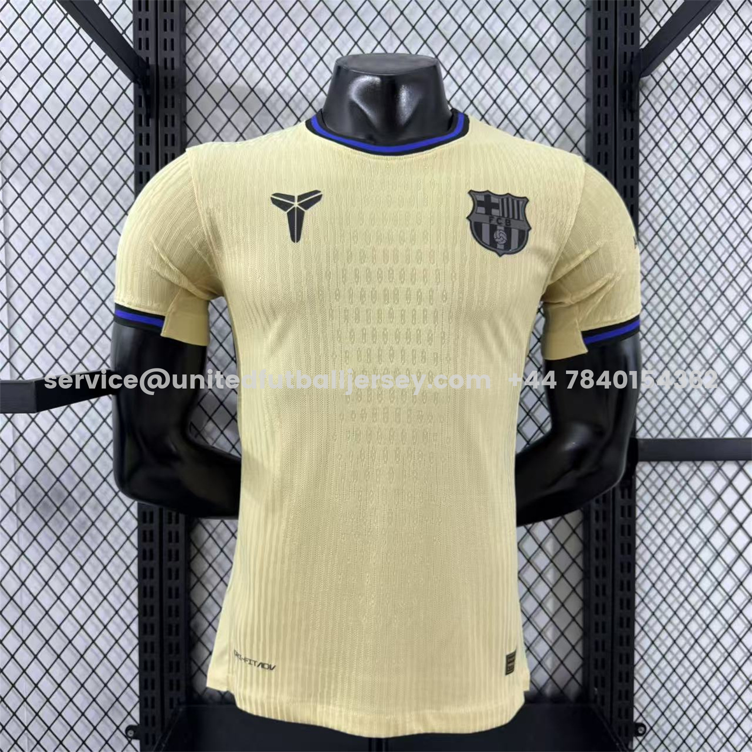 unitedfutballjersey-Barcelona 25-26 Away Unsponsored Jersey - Player Version