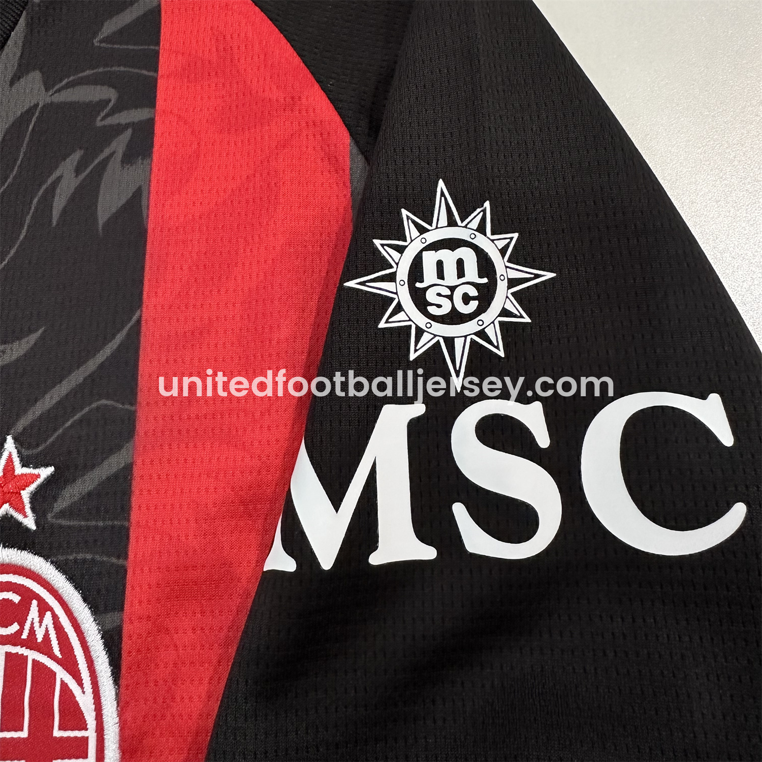 unitedfutballjersey-AC Milan 25-26 Home Jersey - Fans Version
