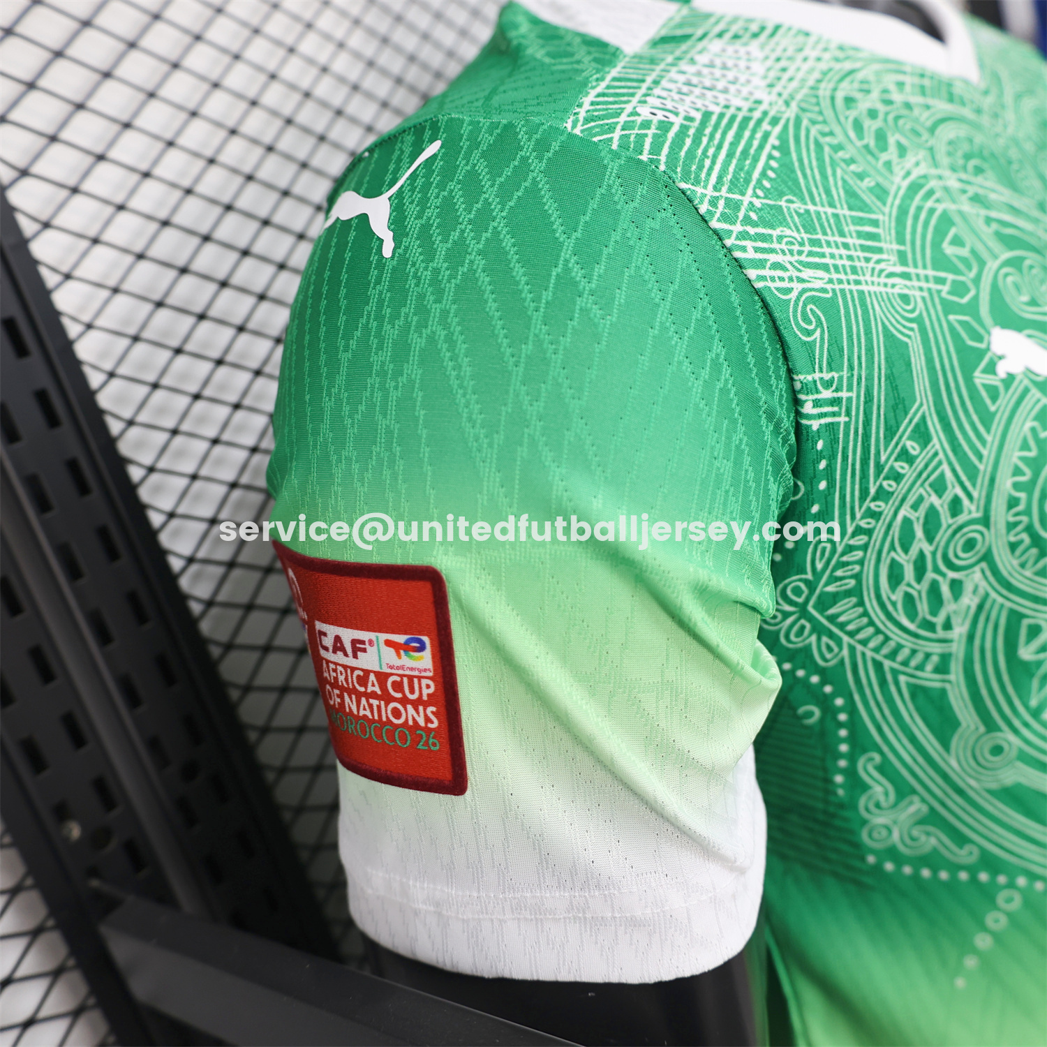 unitedfutballjersey-Ivory Coast 2026 Green And White Special Jersey - Player Version