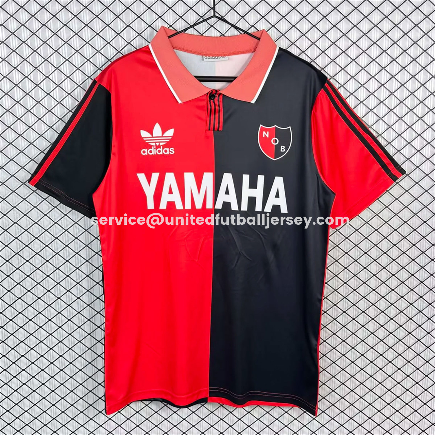 unitedfutballjersey-Retro Newell's Old Boys 1993-94 Home Jersey