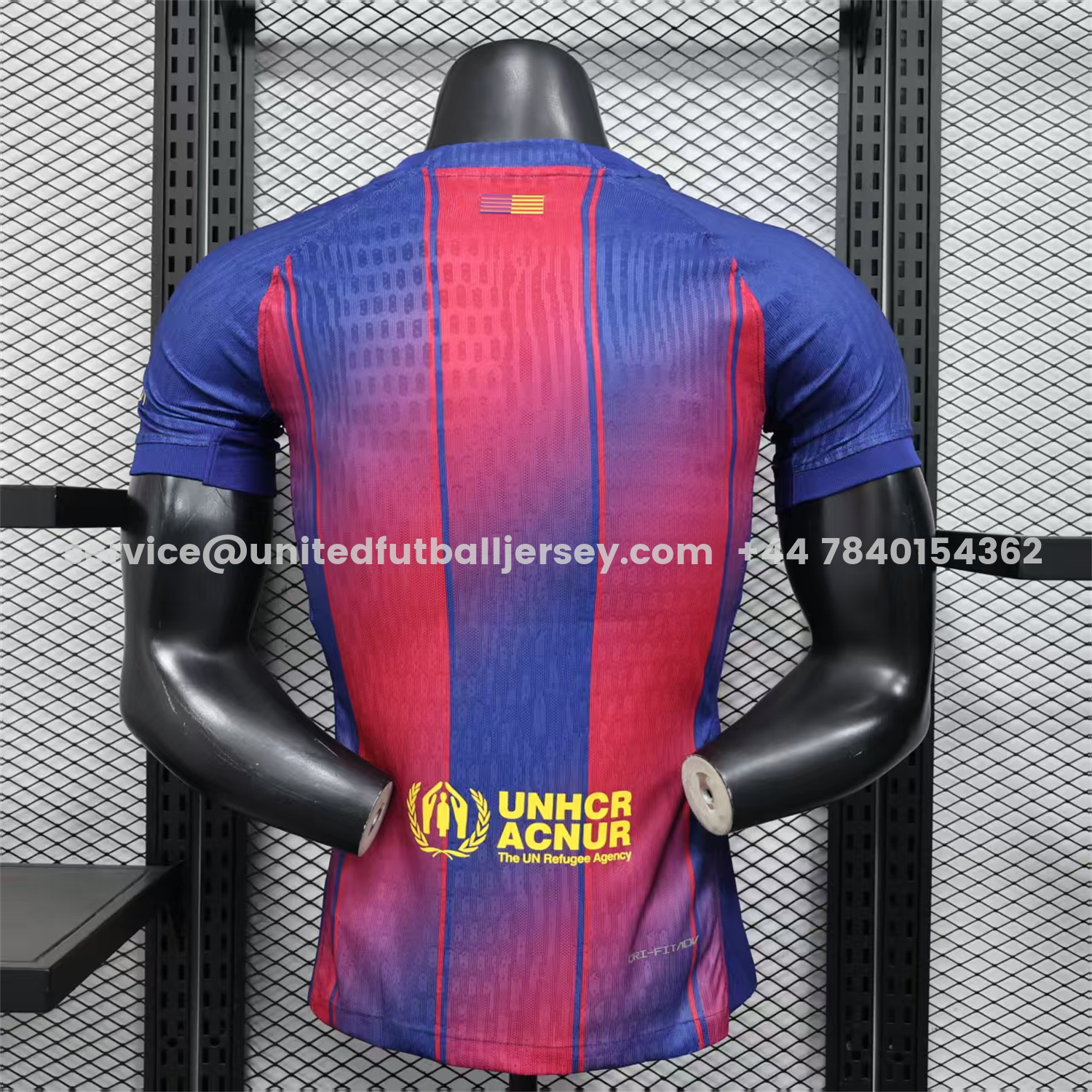 unitedfutballjersey-Barcelona 25-26 Home Unsponsored Jersey - Player Version
