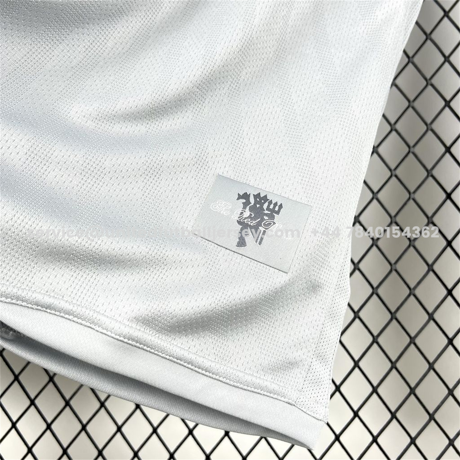 unitedfutballjersey-Retro Manchester United 2007-08 Grey Goalkeeper Long Sleeves Jersey