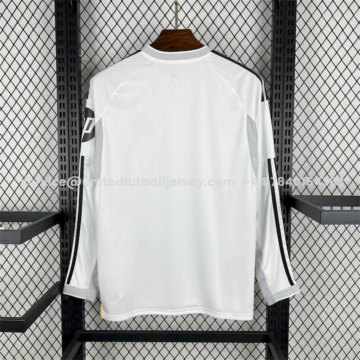 unitedfutballjersey-Real Madrid 25-26 Home Long Sleeves Jersey - Fans Version