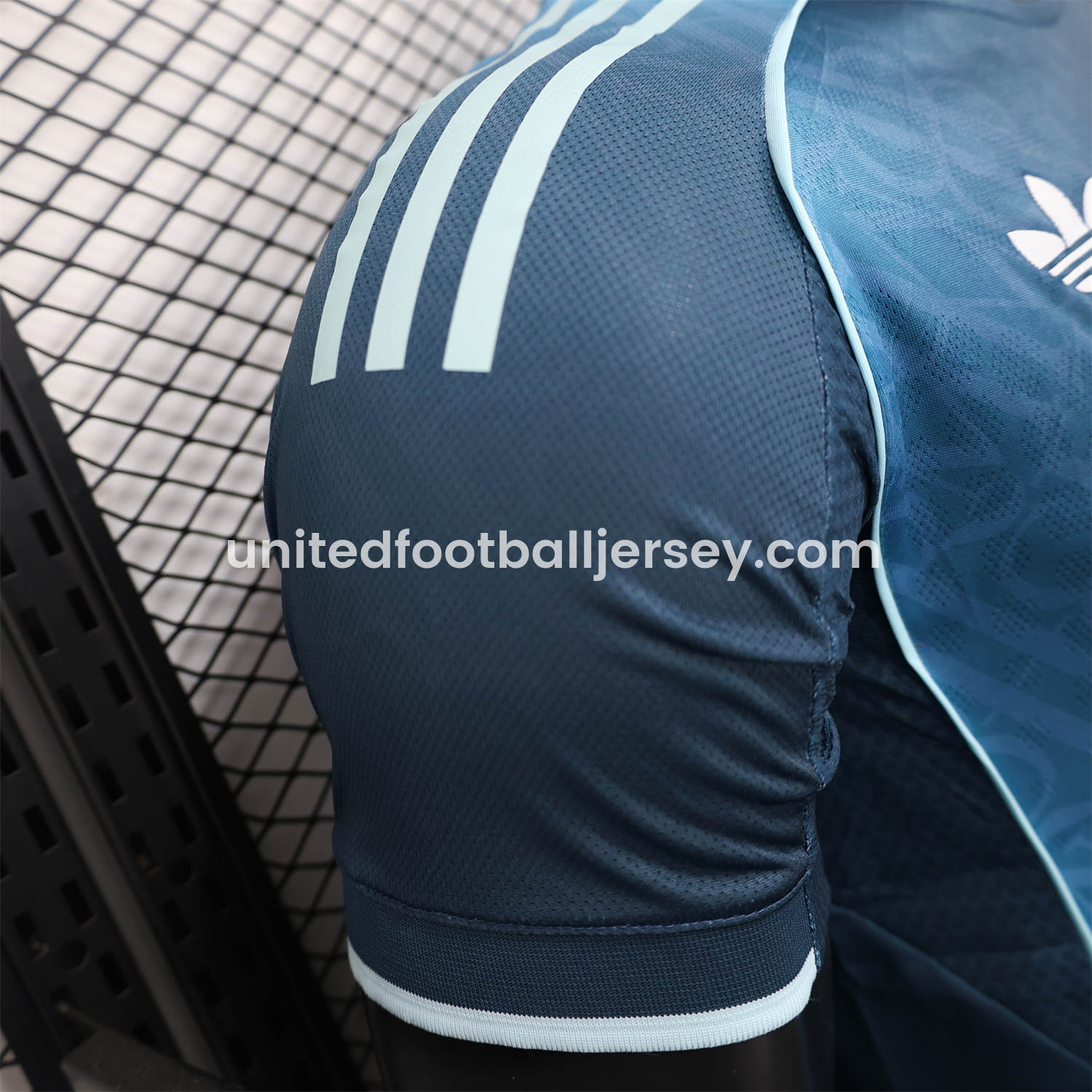 unitedfutballjersey-Real Madrid 25-26 Blue Gradient Jersey with RMFC Pattern - Player Version