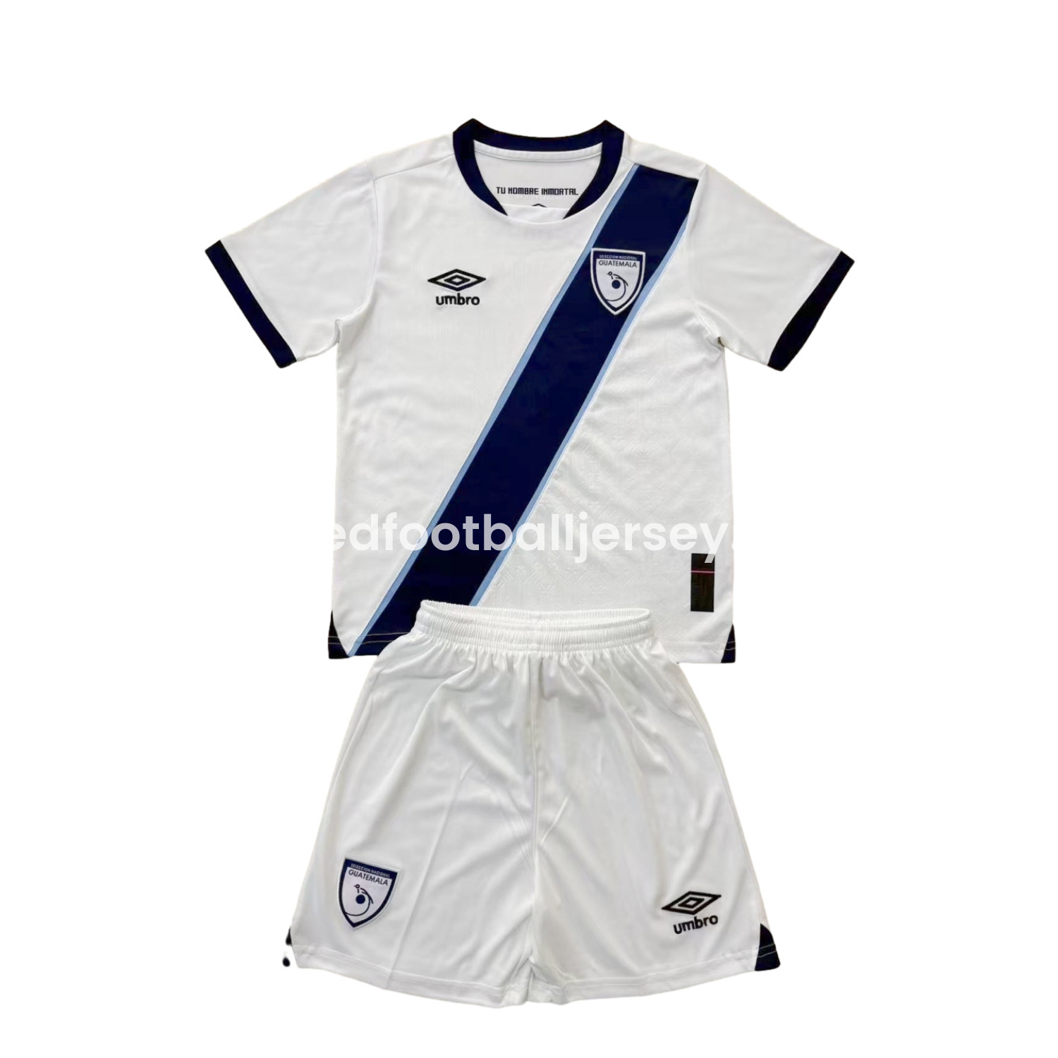 unitedfutballjersey-Guatemala 25-26 Home Men's Adult Jersey Set - Fans Version