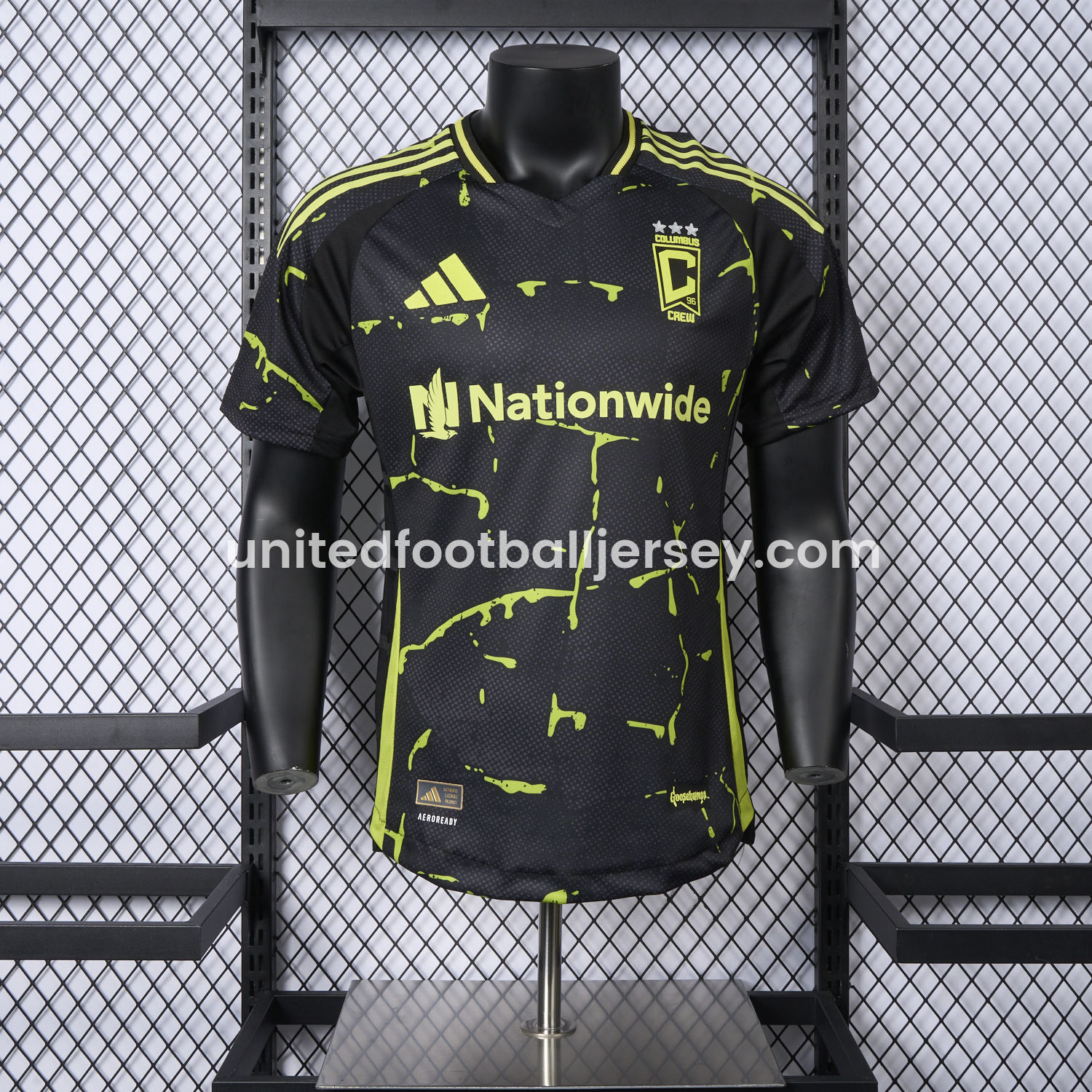 unitedfutballjersey-Columbus Crew 2025 Away Jersey - Player Version
