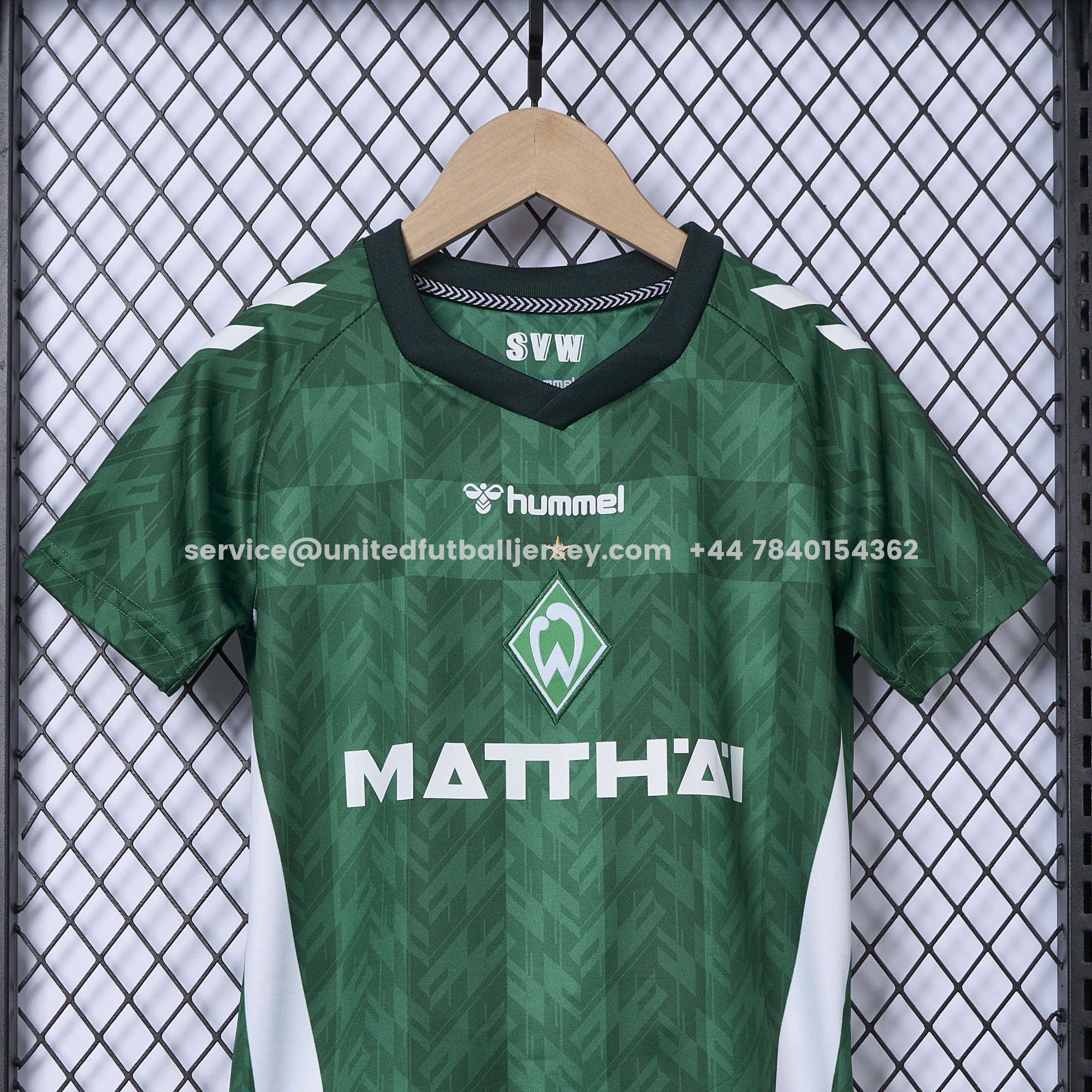 unitedfutballjersey-Werder Bremen 24-25 Home Stadium Kids Kit