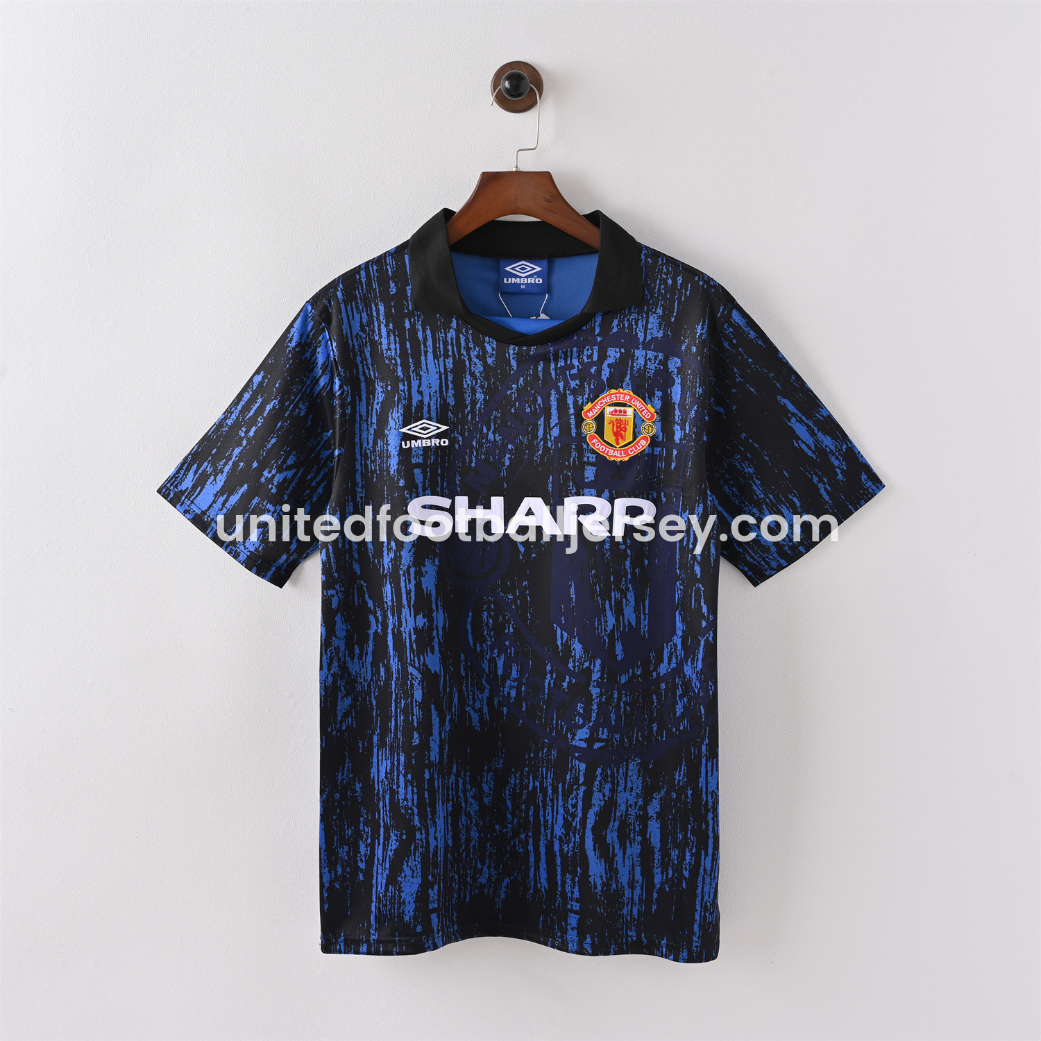 unitedfutballjersey-Retro Manchester United 1992-93 Away Jersey