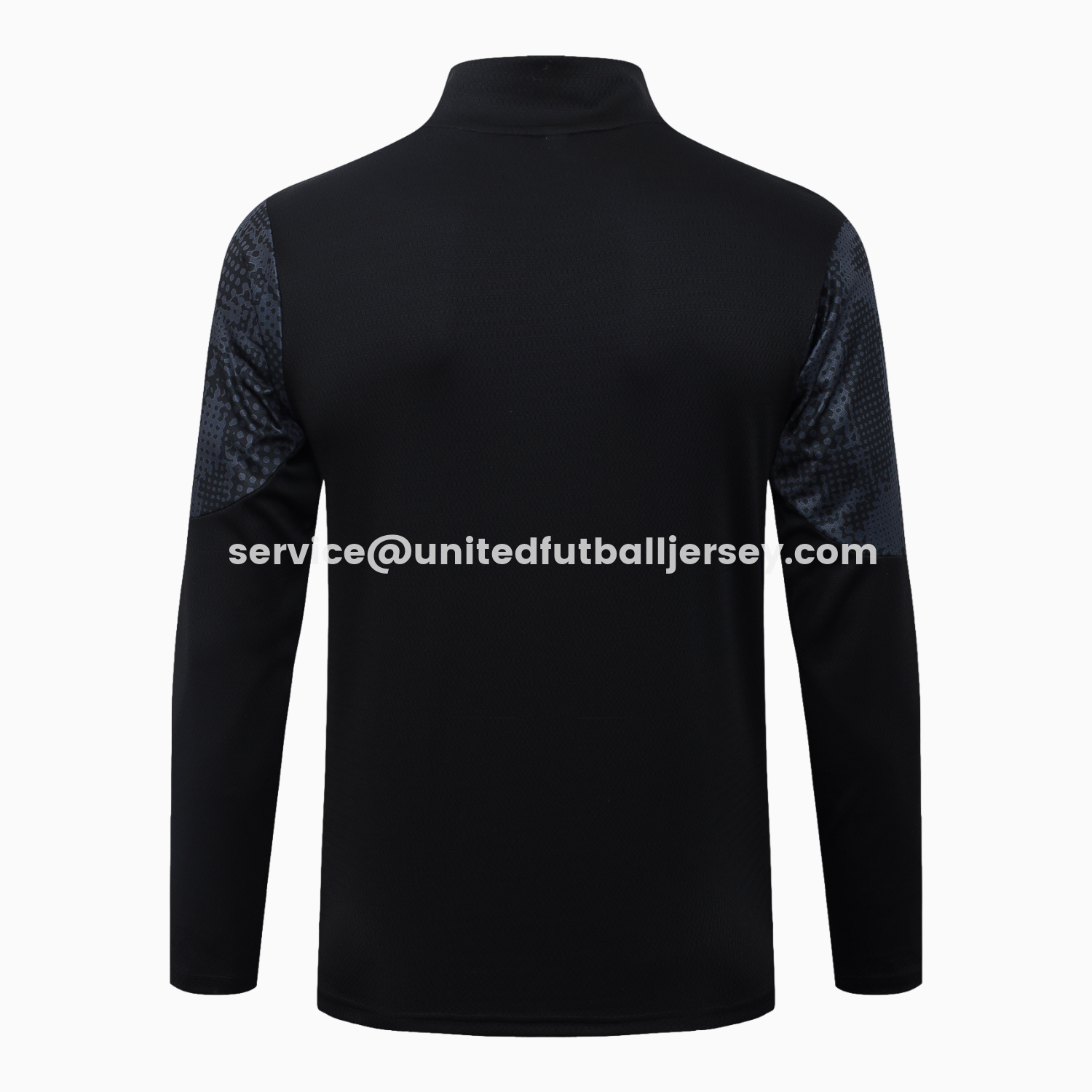 unitedfutballjersey-AC Milan 25-26 Jacket Training Tracksuit - Little Devil Black top & Pants