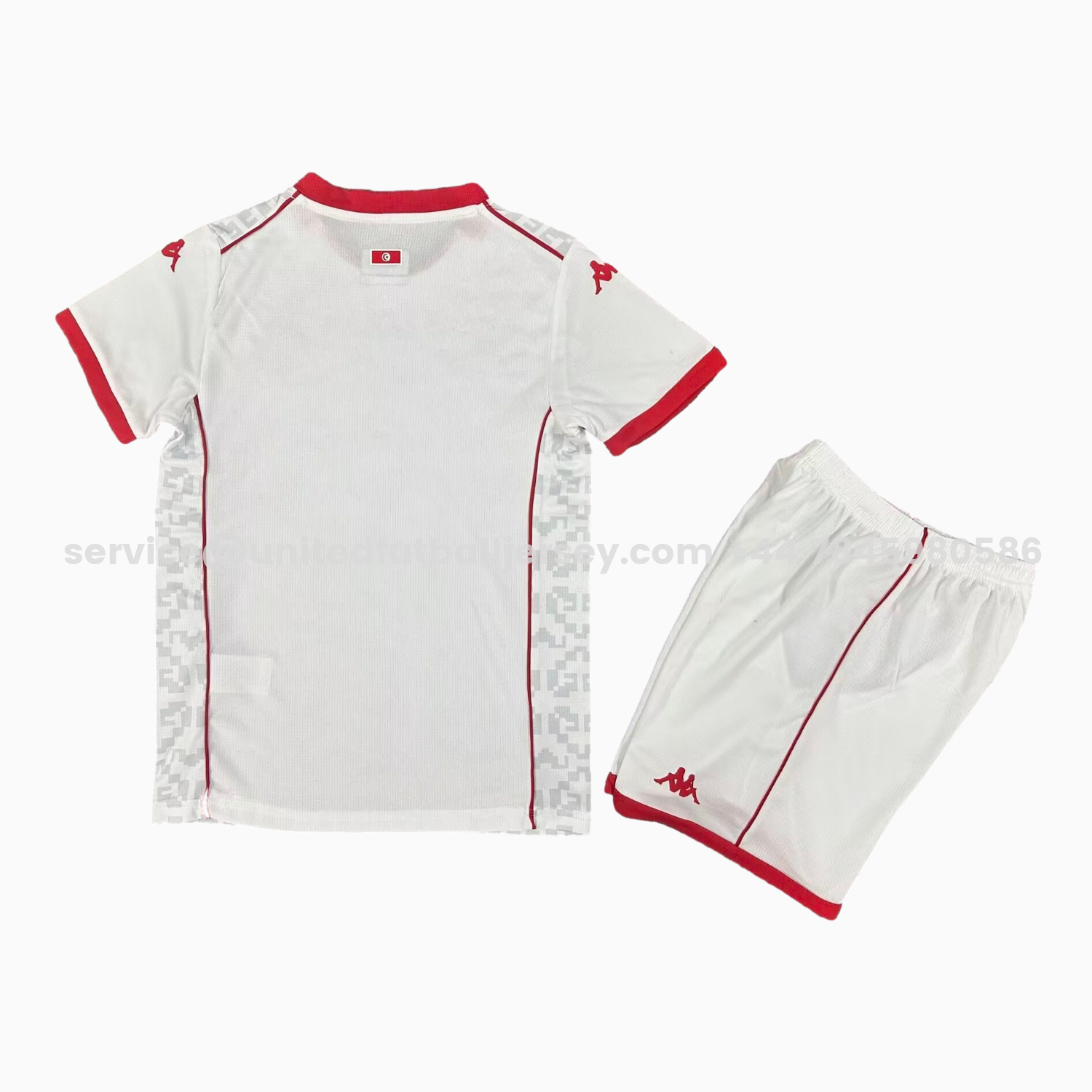unitedfutballjersey-Tunisia 2026 Away White Kids Kit