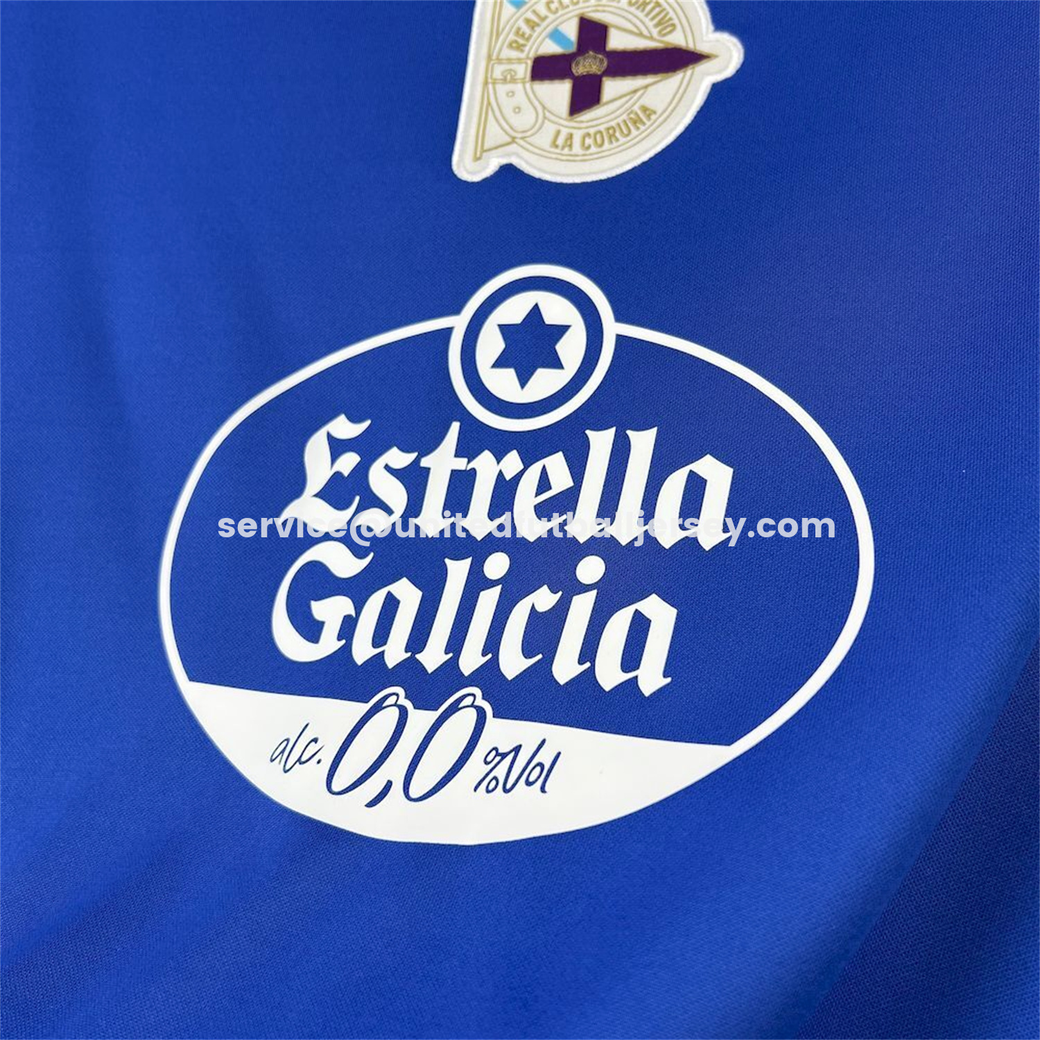 unitedfutballjersey-Deportivo de La Coruña 25-26 Blue Special Jersey - Fans Version