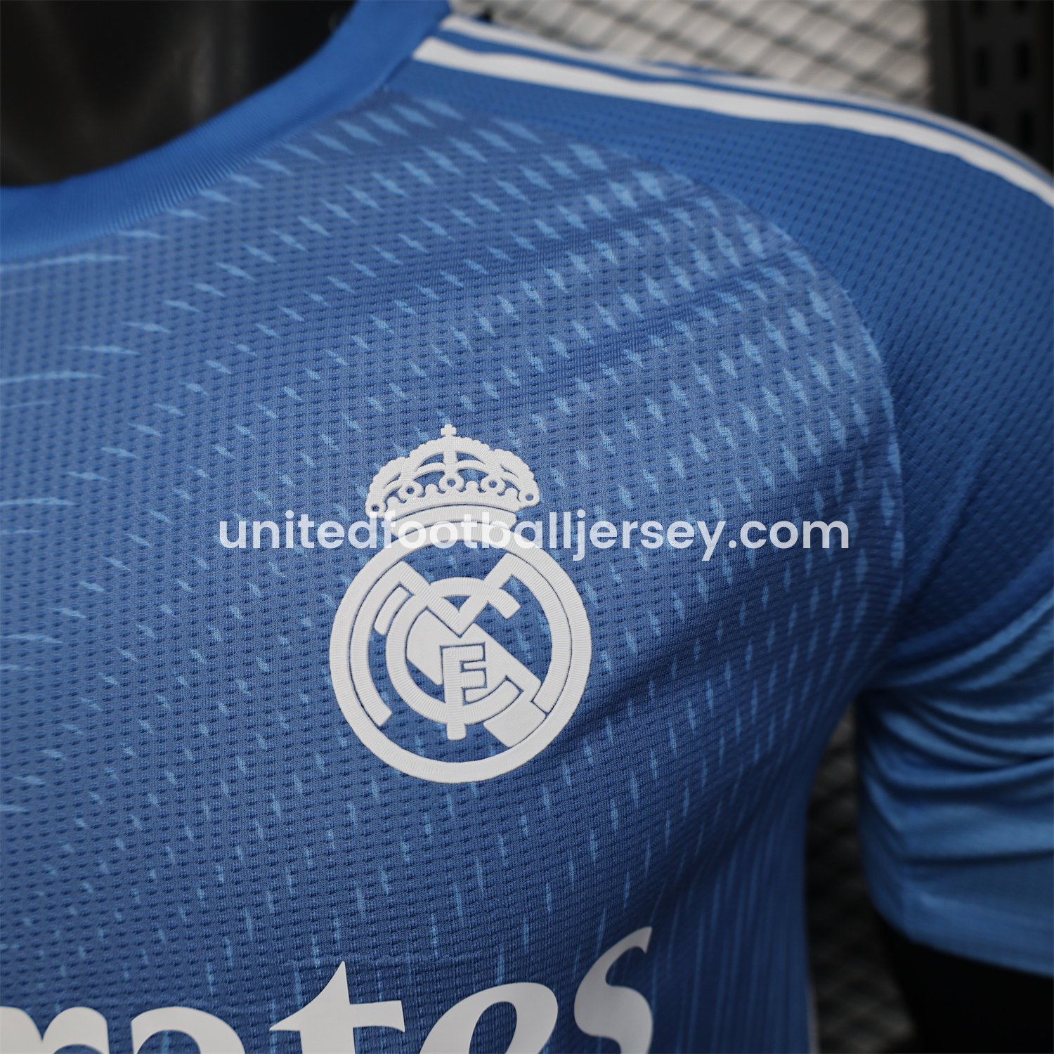 unitedfutballjersey-Real Madrid 25-26 Blue Goalkeeper Jersey - Player Version