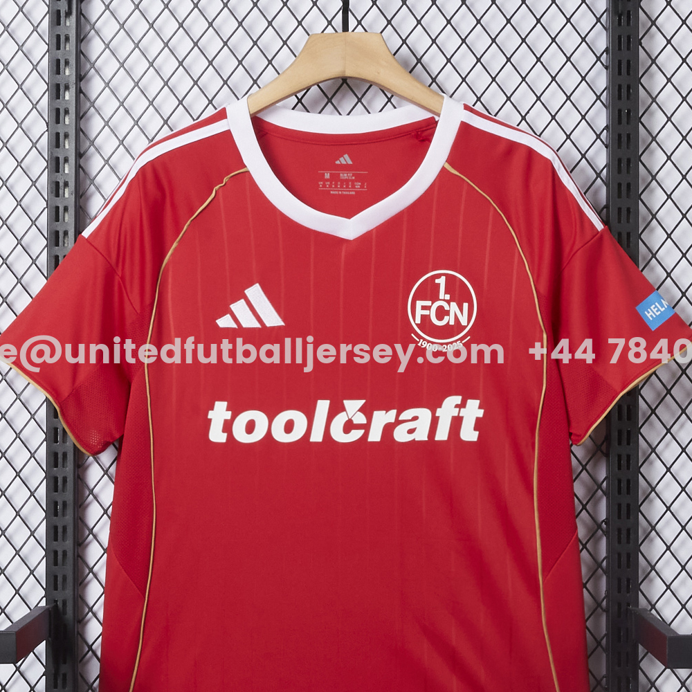 unitedfutballjersey-Nürnberg 25-26 Third Jersey - Fans Version