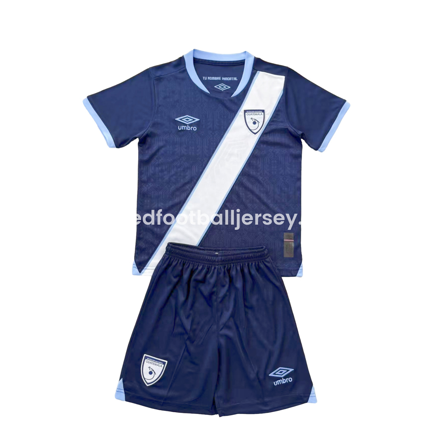 unitedfutballjersey-Guatemala 25-26 Away Men's Adult Jersey Set - Fans Version