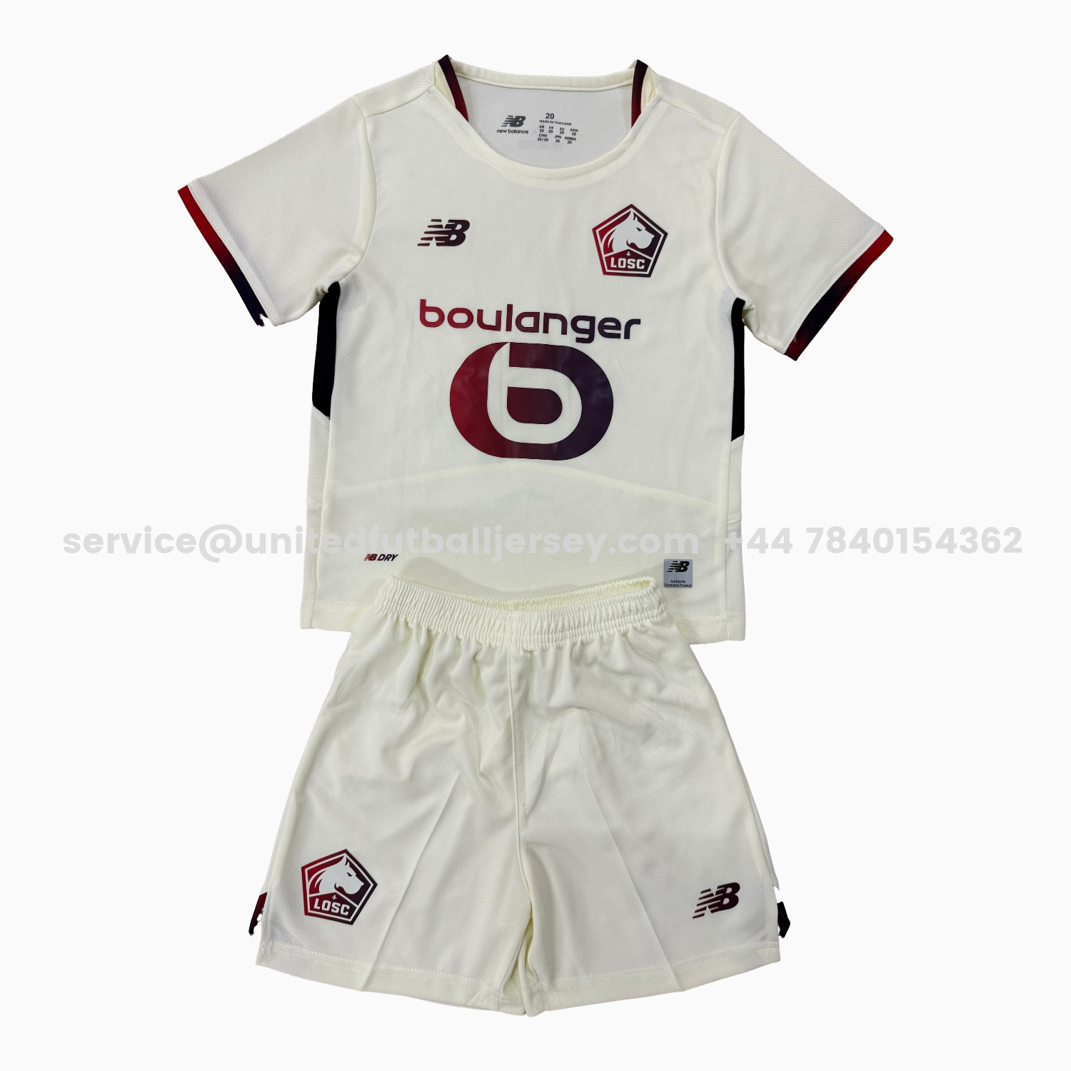 unitedfutballjersey-Lille 25-26 Away Men's Adult Jersey Set - Fans Version