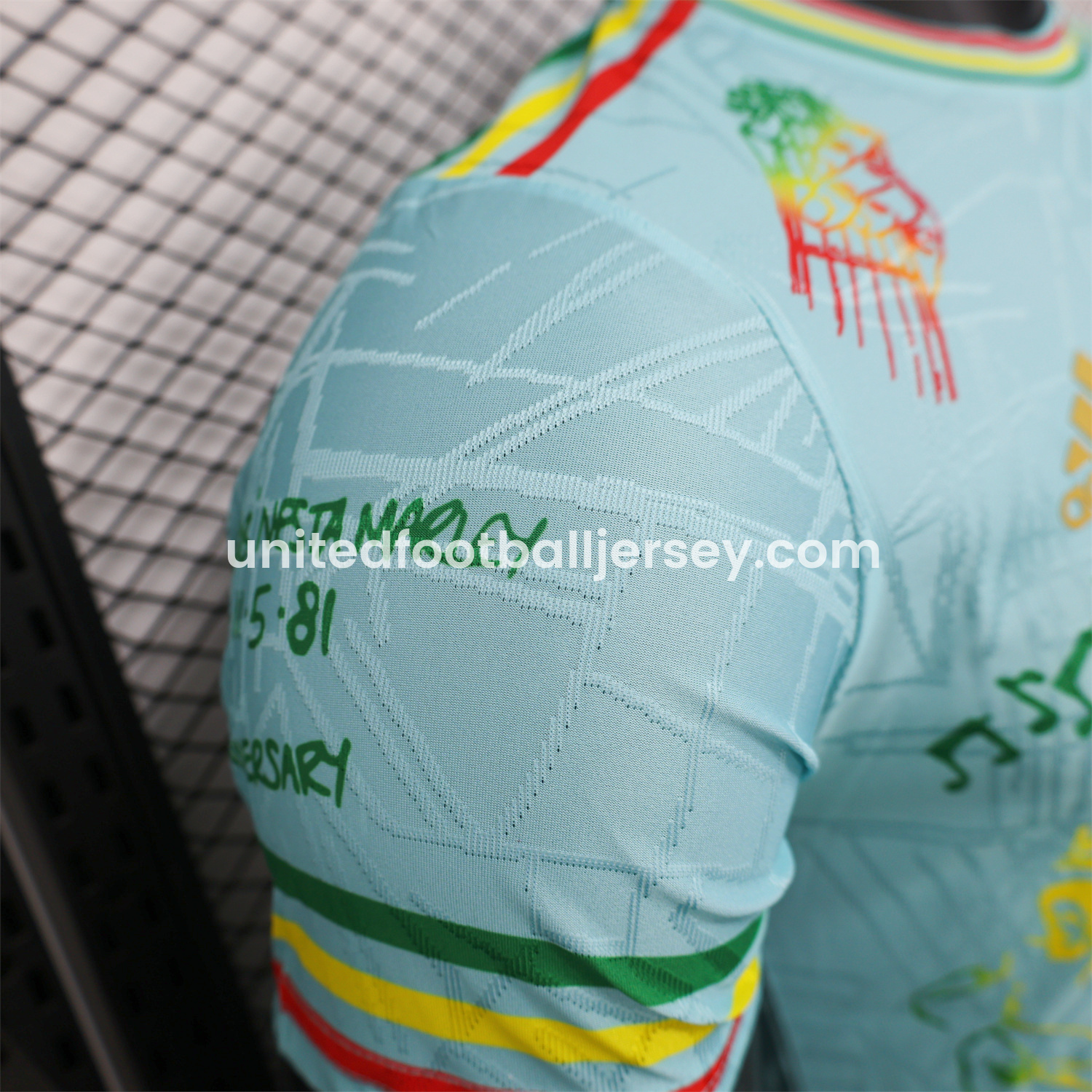 unitedfutballjersey-Ajax x B-O-B Marly 25-26 Light Blue Special Edition Jersey - Player Version