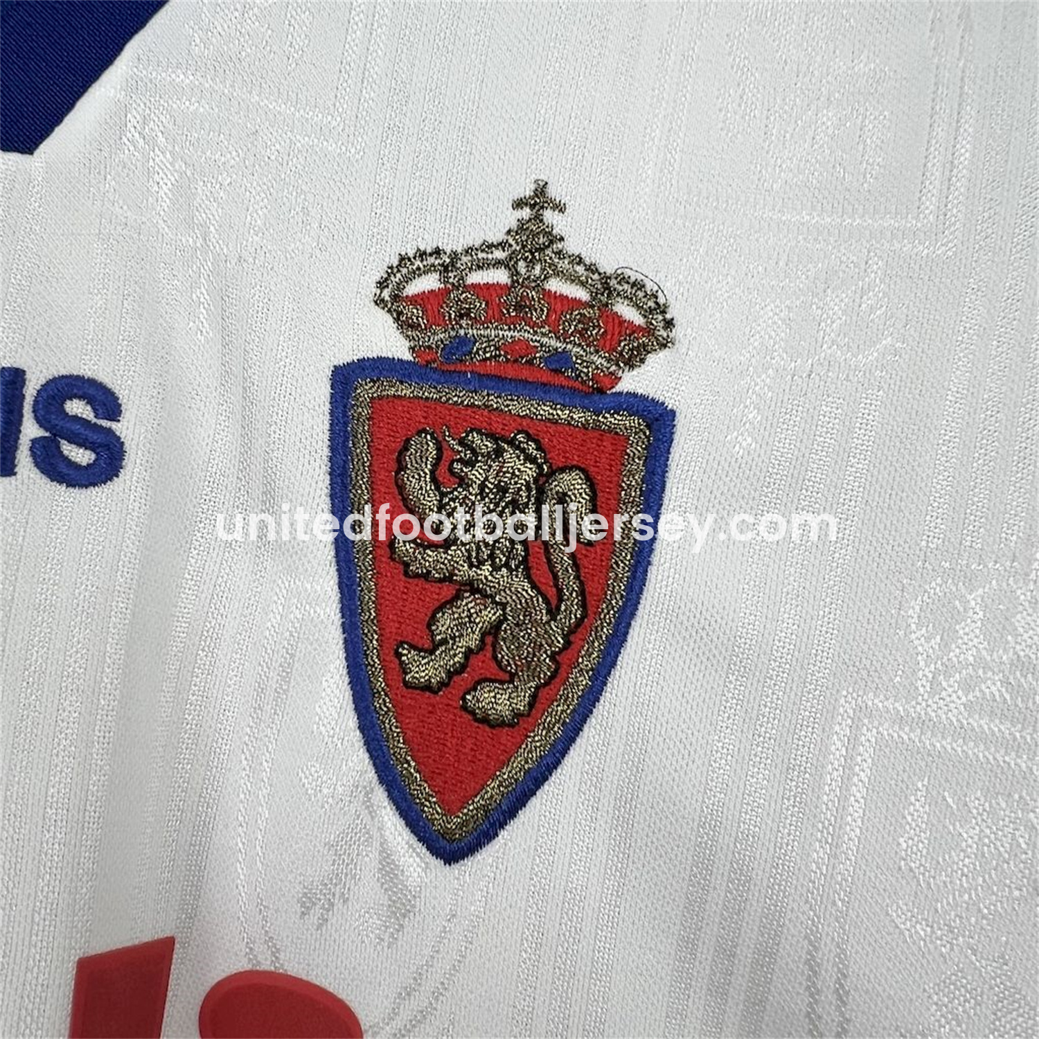 unitedfutballjersey-Retro Real Zaragoza 1997- 98 Home Jersey