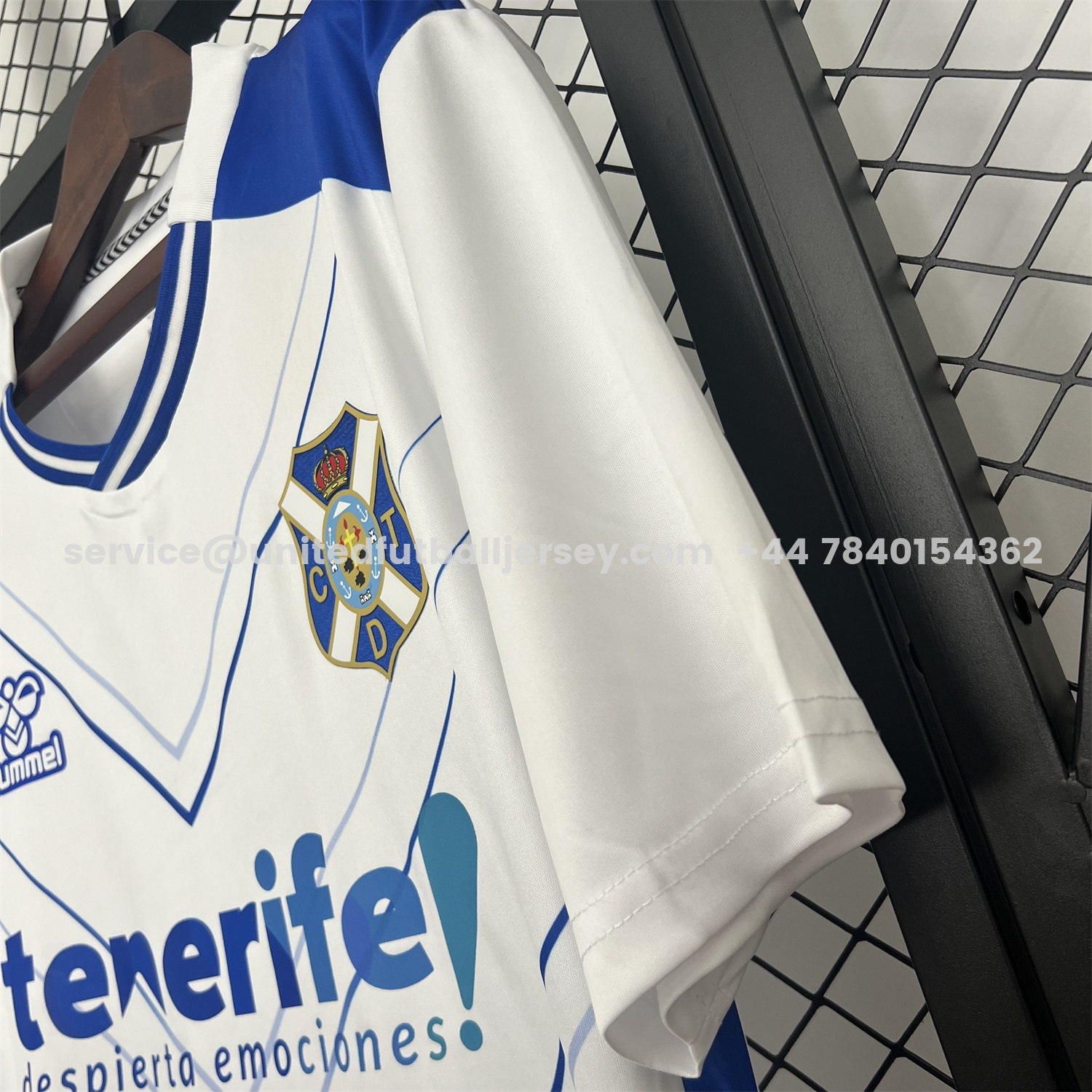unitedfutballjersey-Tenerife 25-26 Home Jersey - Fans Version