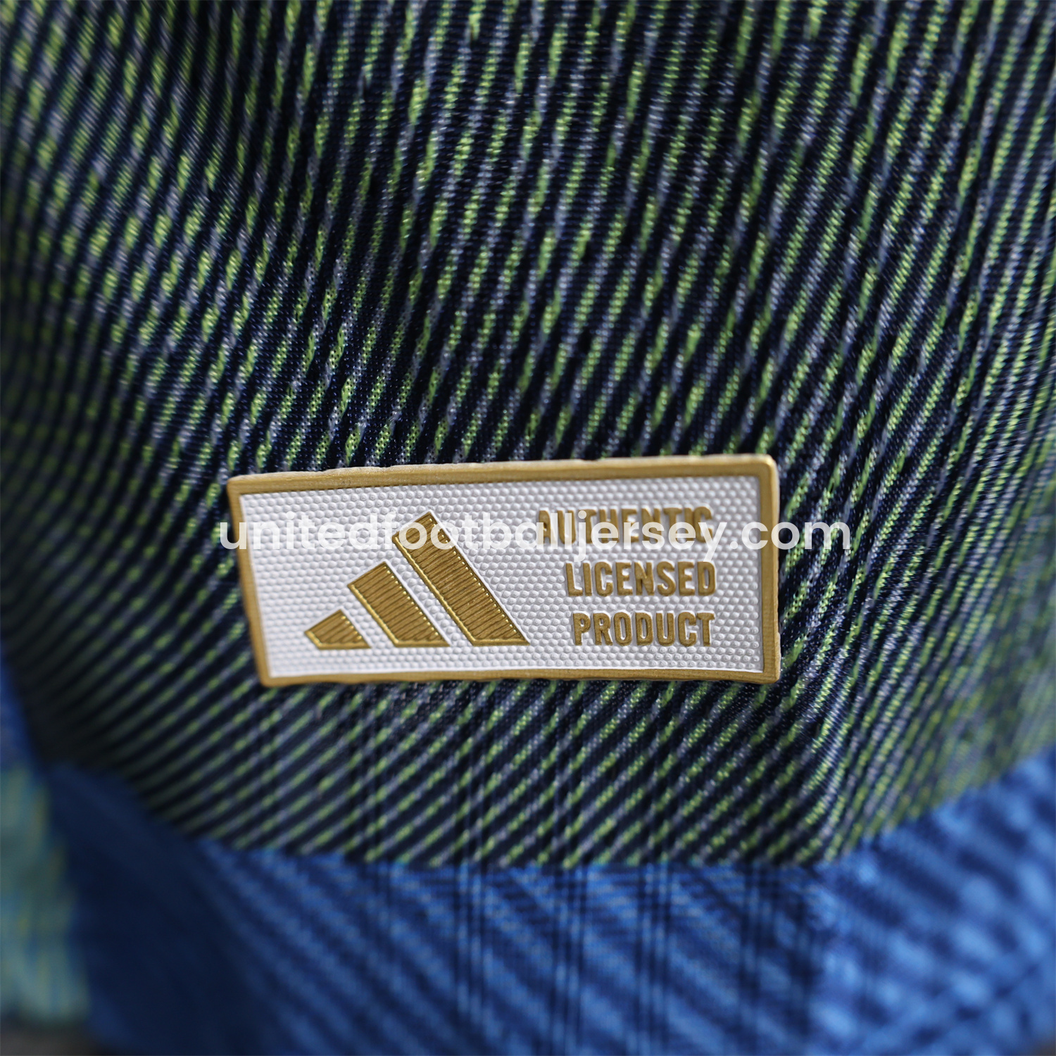 unitedfutballjersey-Real Madrid 25-26 Blue Pre-Match Traning Jersey - Player Version