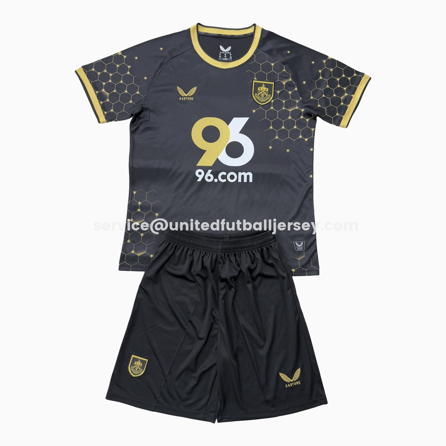 unitedfutballjersey-Burnley 25-26 Third Men's Adult Jersey Set - Fans Version