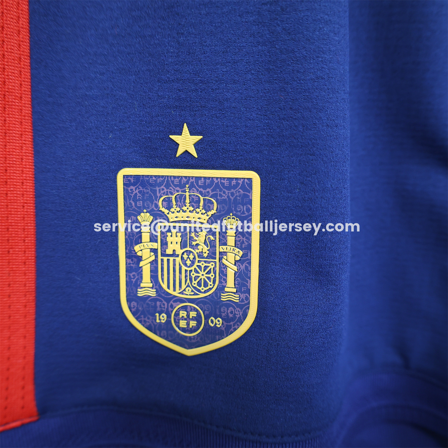 unitedfutballjersey-Spain 2026 Home Dark Blue Shorts - Player Version