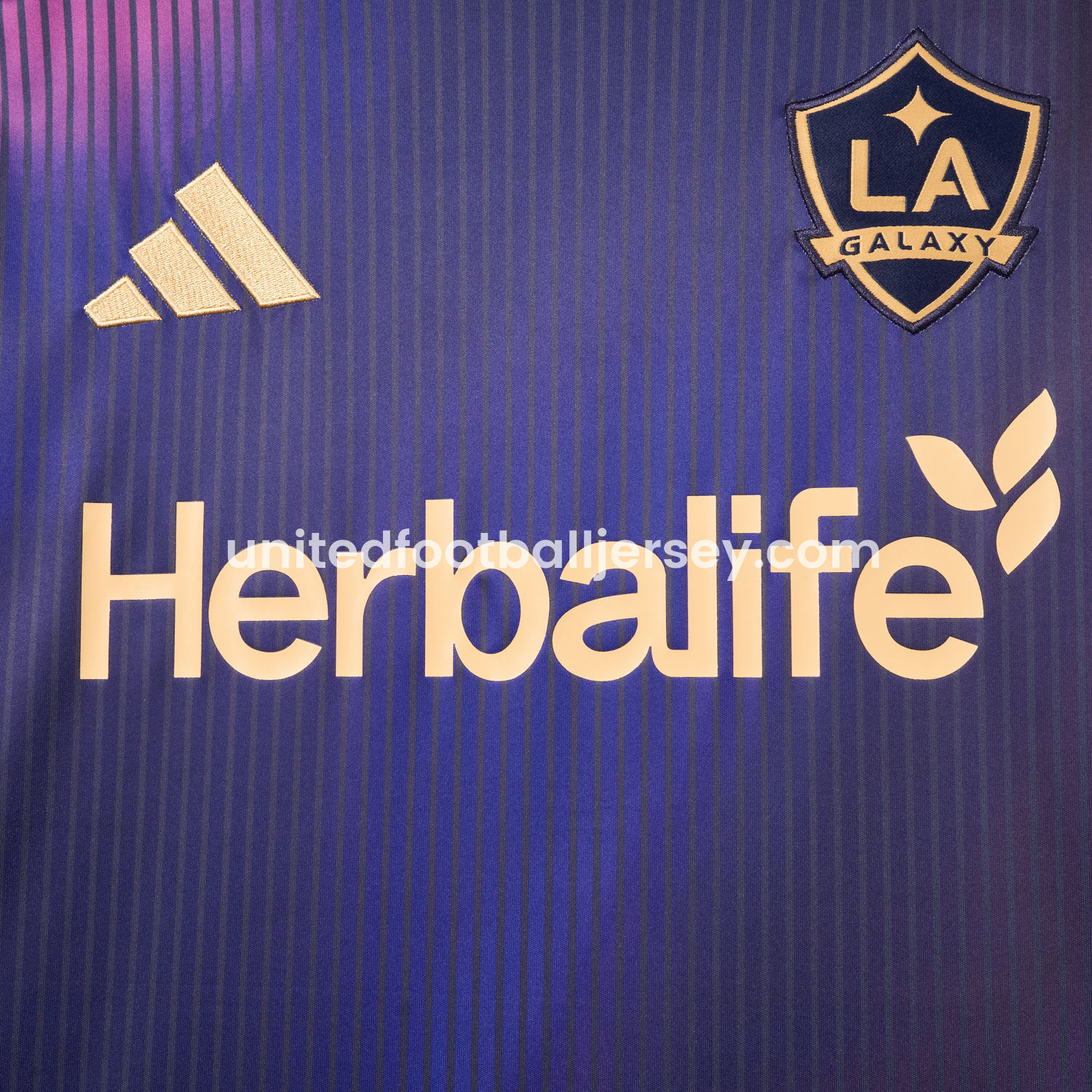 unitedfutballjersey-LA Galaxy 2025 Away Jersey - Fans Version