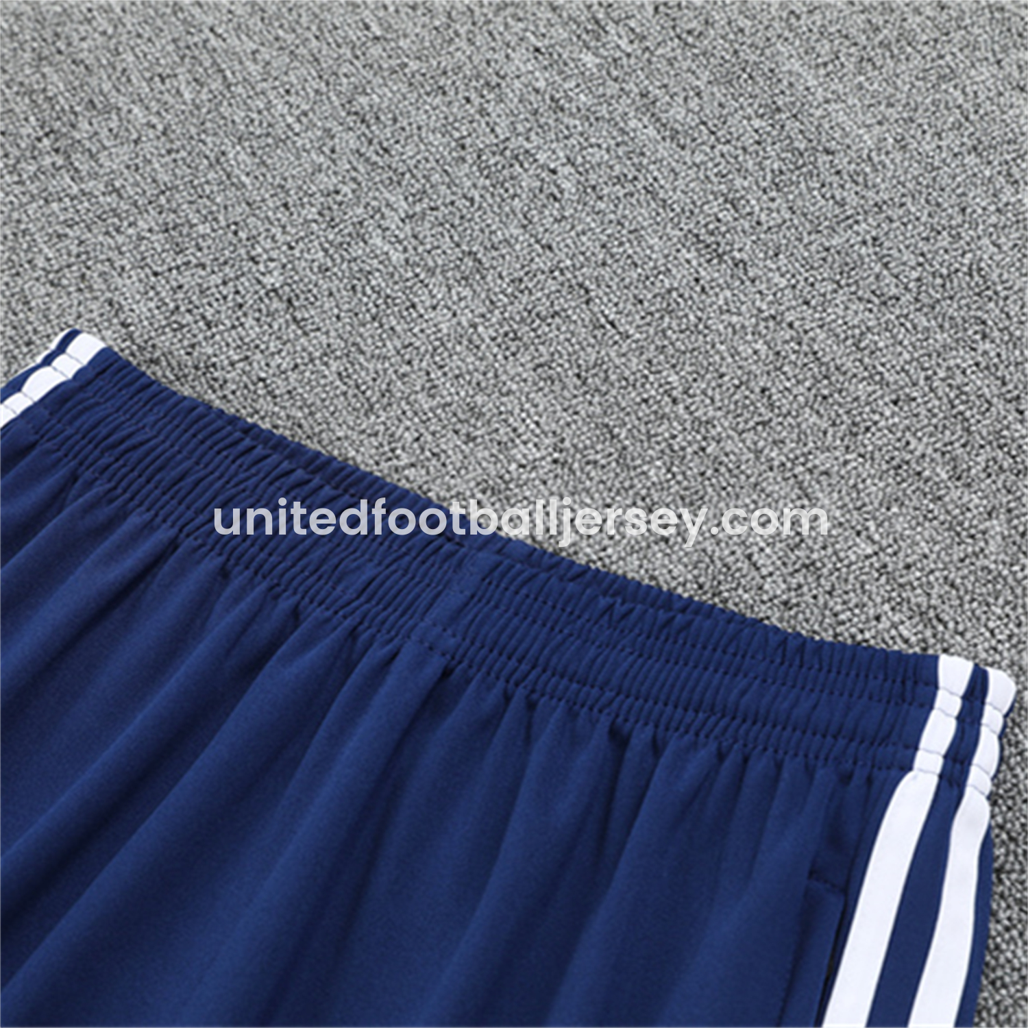 unitedfutballjersey-Real Madrid 25-26 Kids Long Sleeve Training Set - Throwback Royal Blue Top and Pants