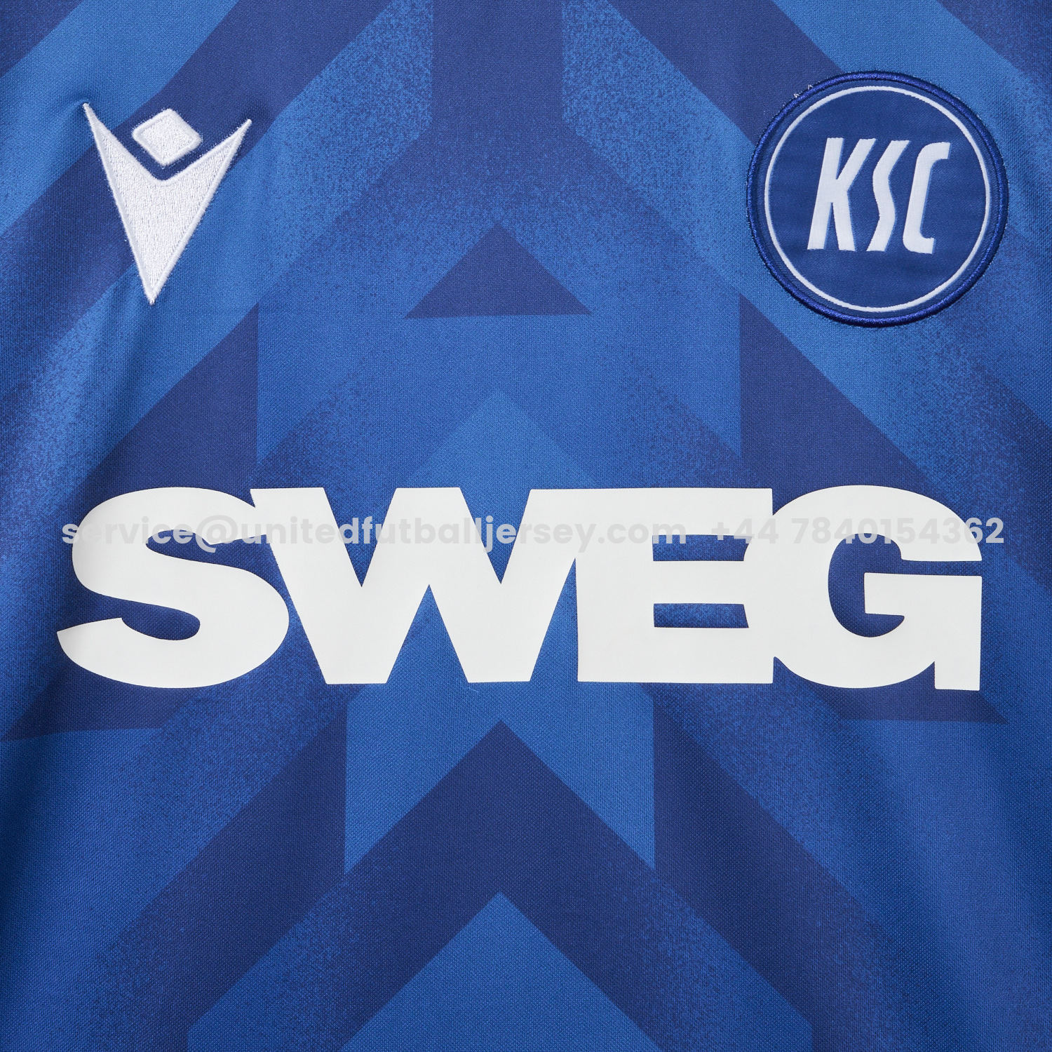 unitedfutballjersey-Karlsruher SC 25-26 Home Jersey - Fans Version
