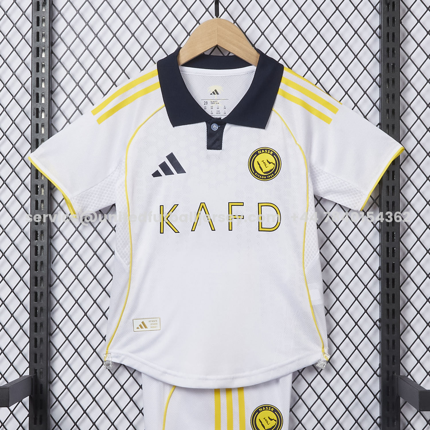 unitedfutballjersey-Al Nassr Riyadh Victory 25-26 Third Kids Kit - Player Version