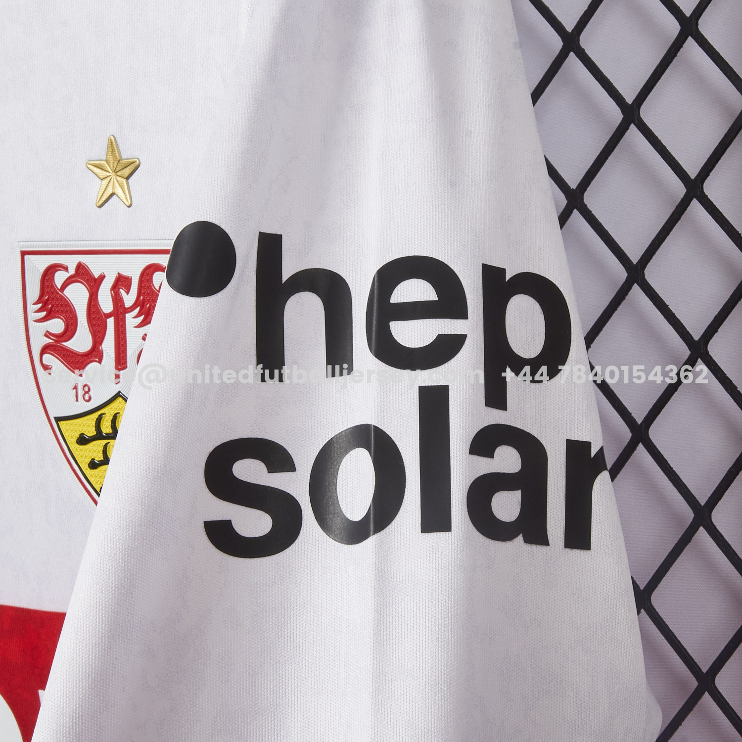 unitedfutballjersey-VfB Stuttgart 25-26 European Home Long Sleeves Jersey - Fans Version