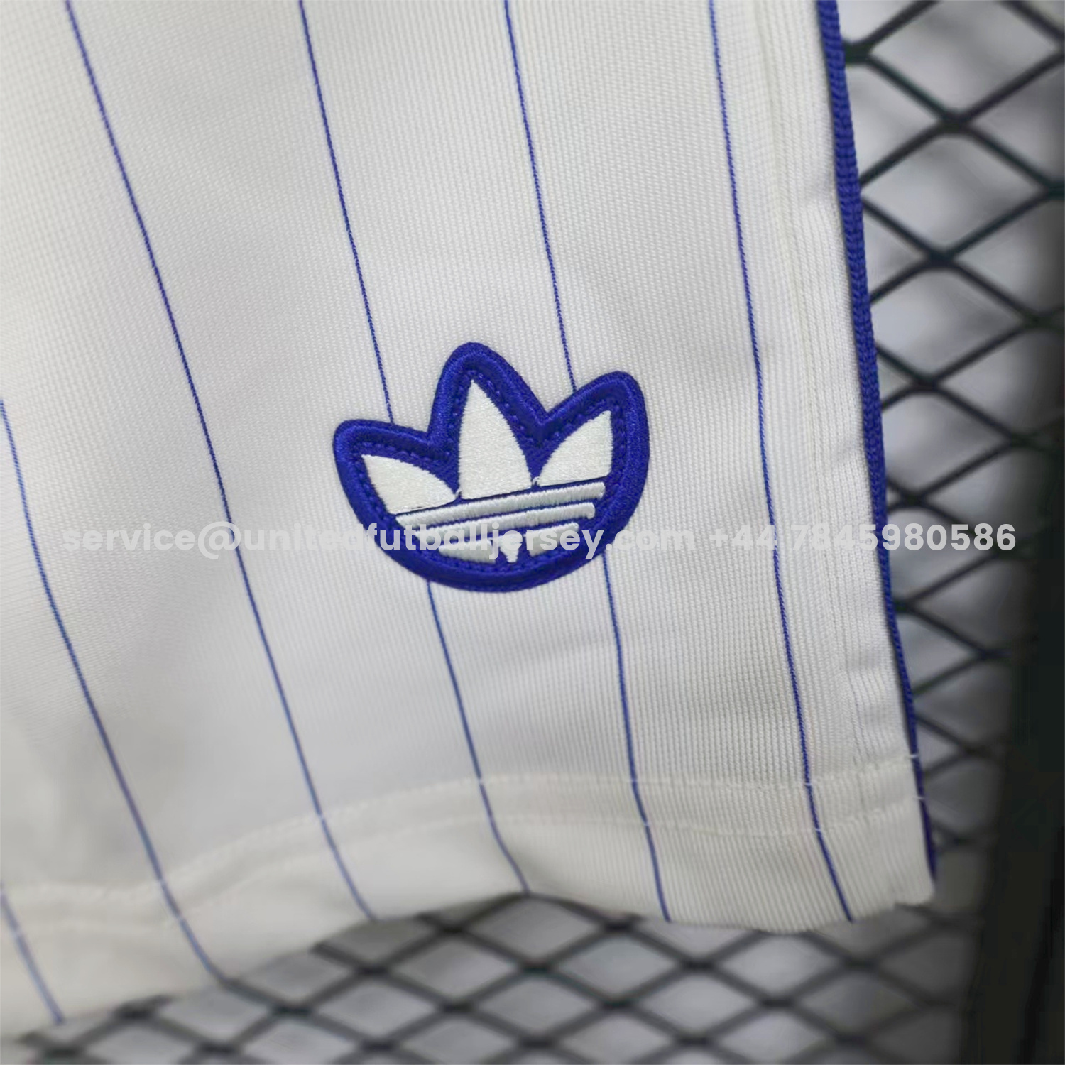 unitedfutballjersey-C.H.E.L.S.E.A 25-26 Trefoil White Travel Shorts - Player Version