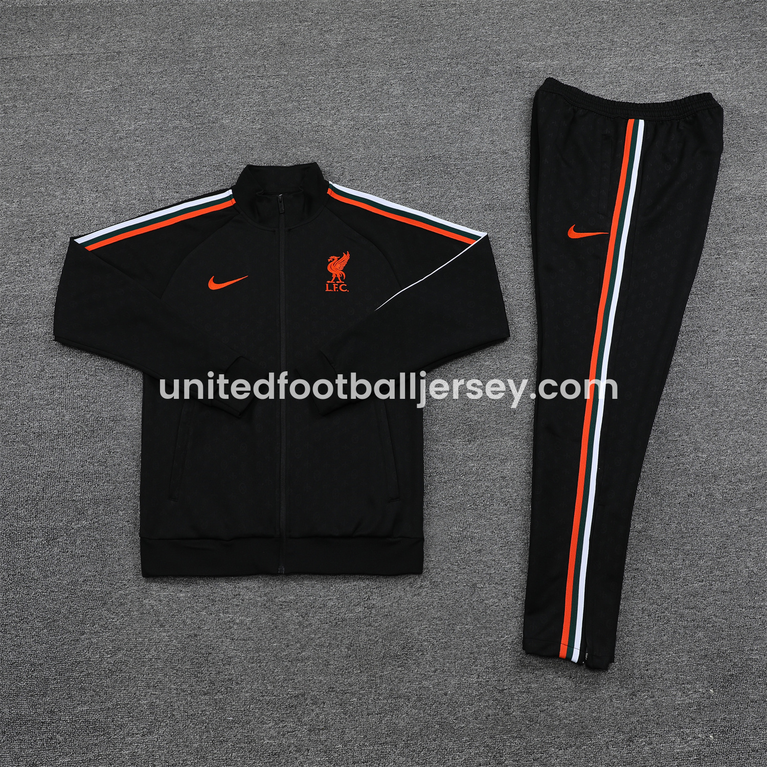 unitedfutballjersey-Liver.pool 24-25 Jacket Training Tracksuit - Black