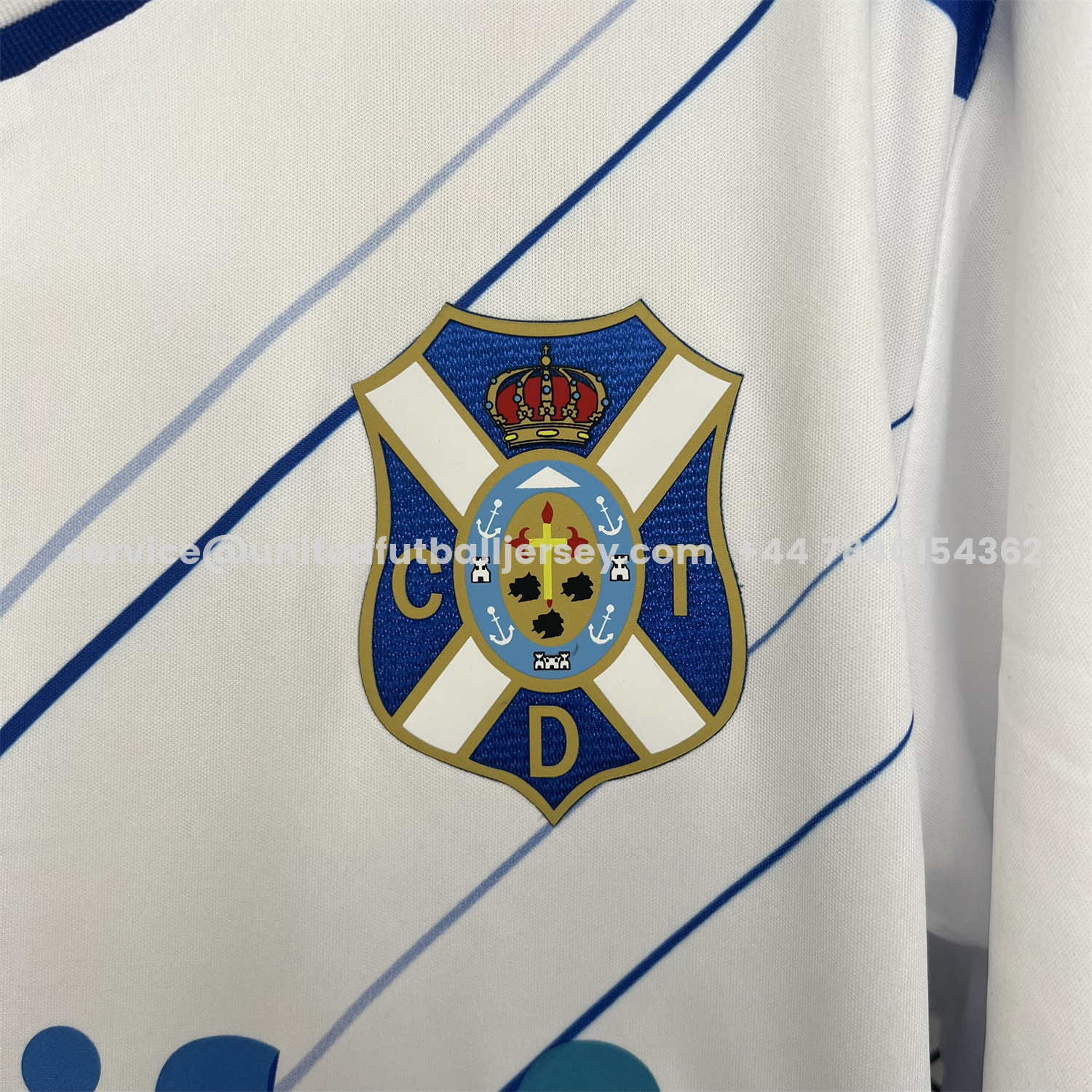 unitedfutballjersey-Tenerife 25-26 Home Jersey - Fans Version