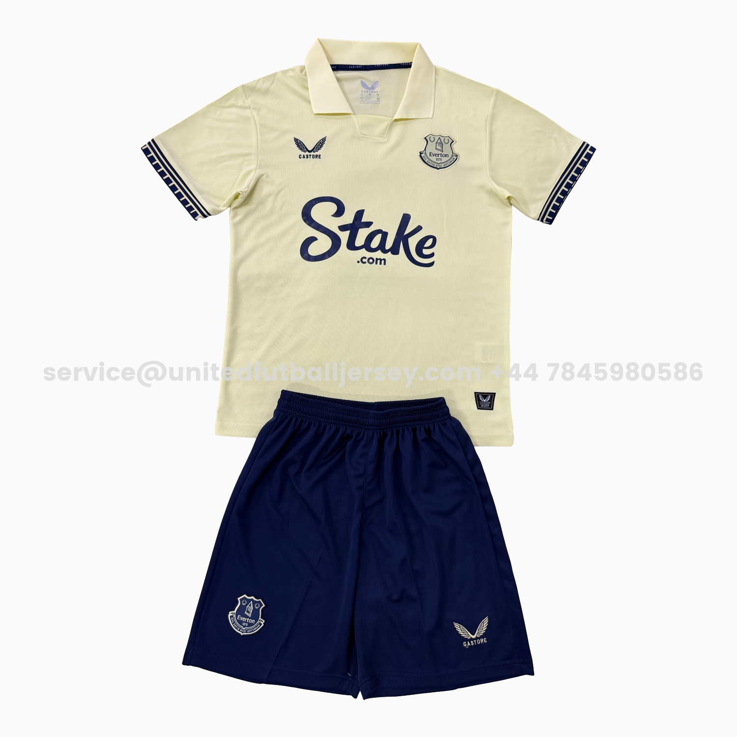 unitedfutballjersey-Everton 25-26 Away Men's Adult Jersey Set - Fans Version