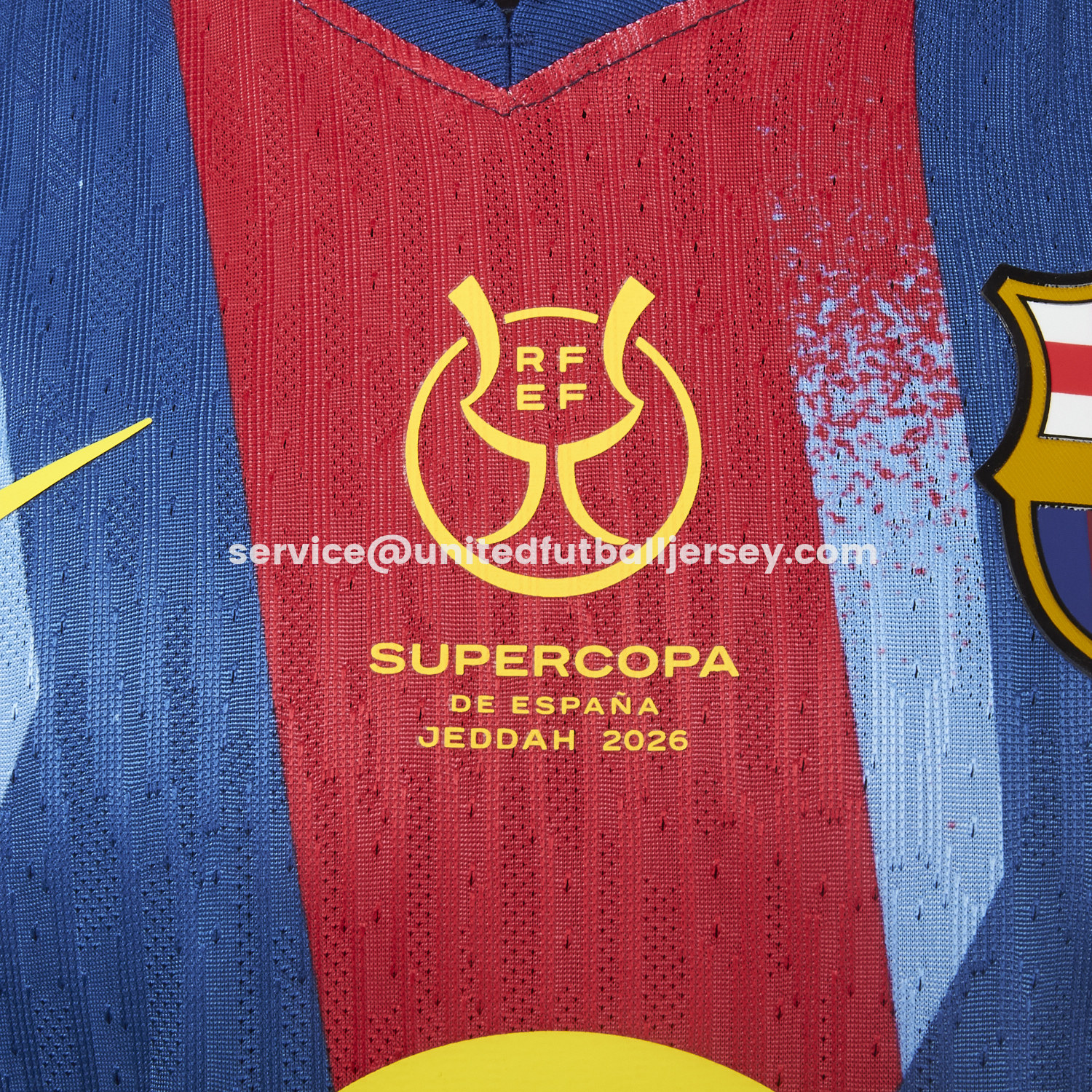 unitedfutballjersey-Barcelona 25-26 Supercopa De España Fourth Jersey - Player Version