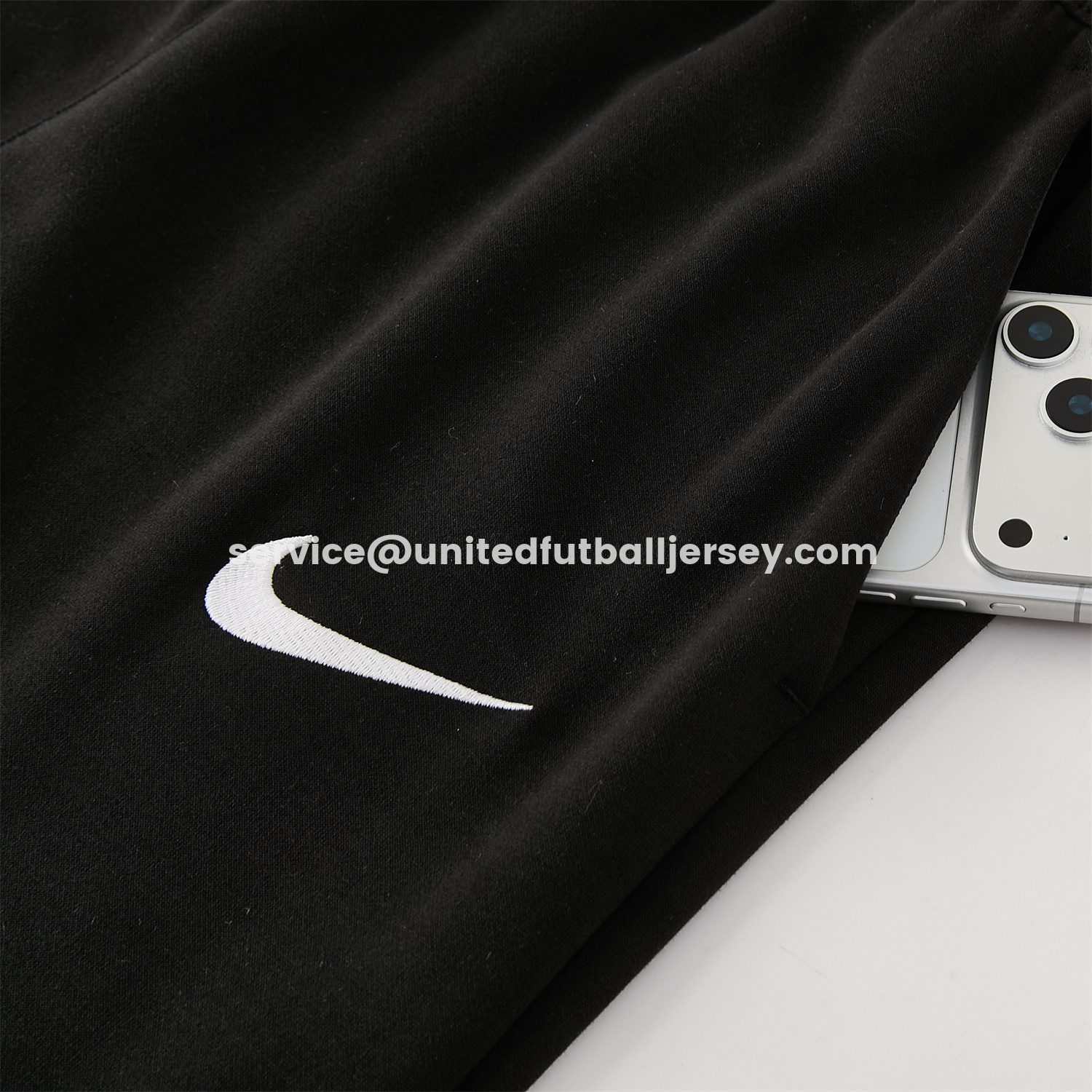 unitedfutballjersey-C.H.E.L.S.E.A 2026 Hooded Windbreaker Training Set - Black Top & Pants