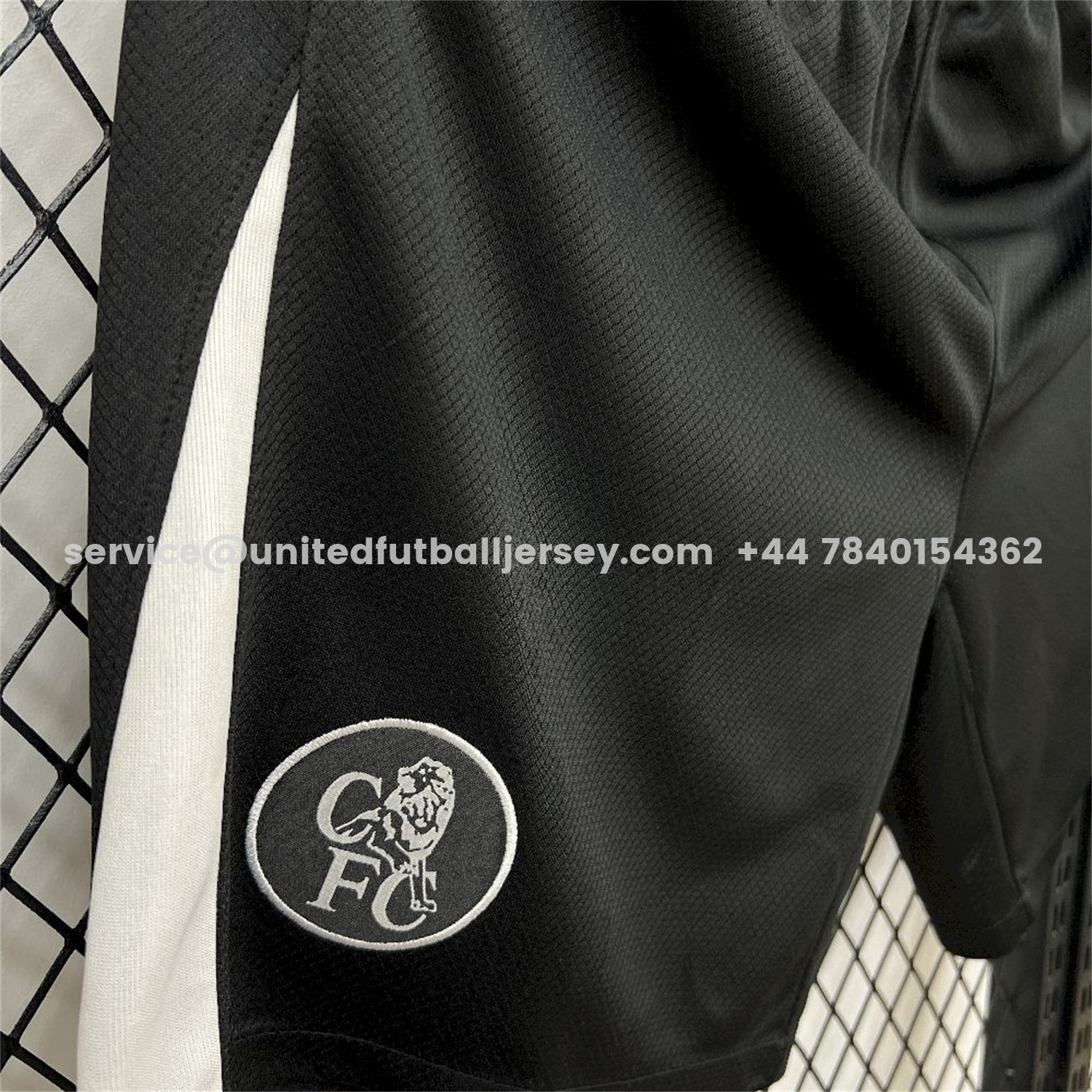 unitedfutballjersey-C.H.E.L.S.E.A 25-26 Third Black Shorts - Fans Version