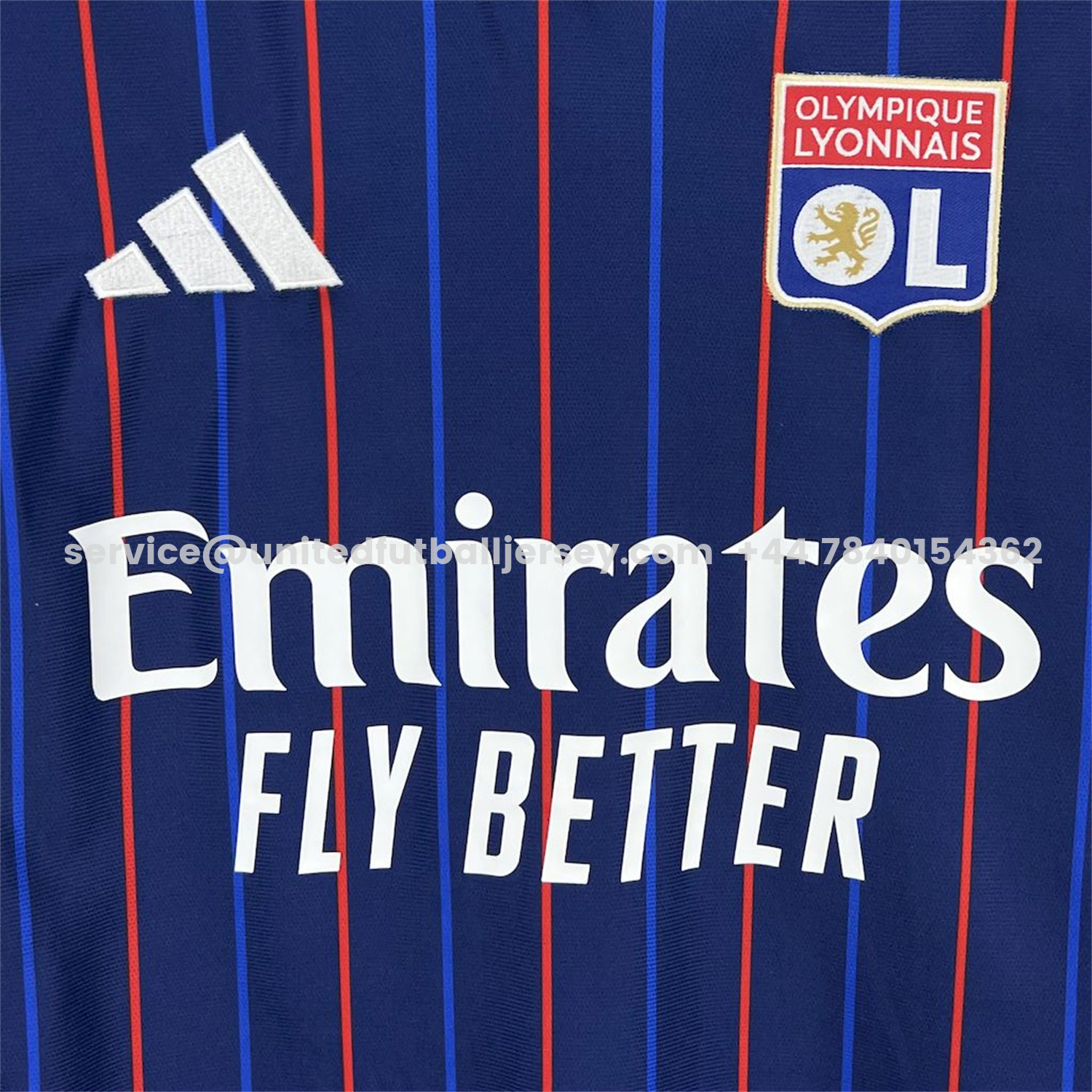 unitedfutballjersey-Lyon 25-26 Away Jersey - Fans Version